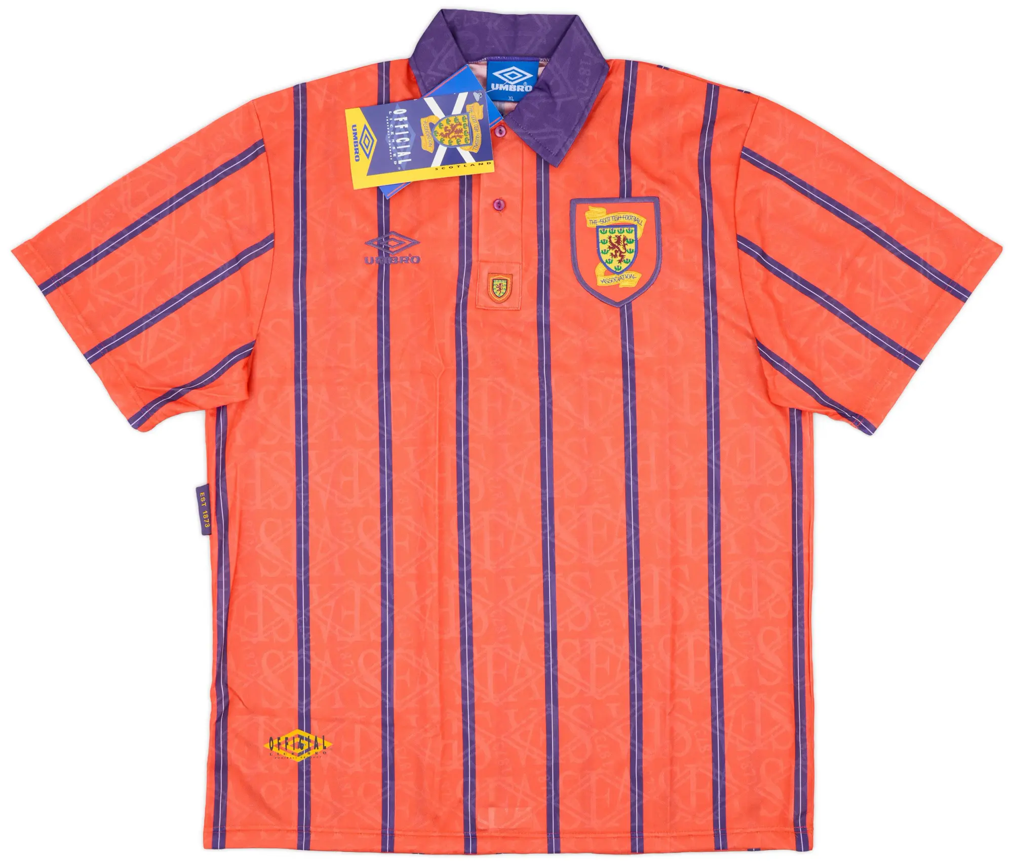 Umbro 1993-95 Scotland Away Shirt (XL)