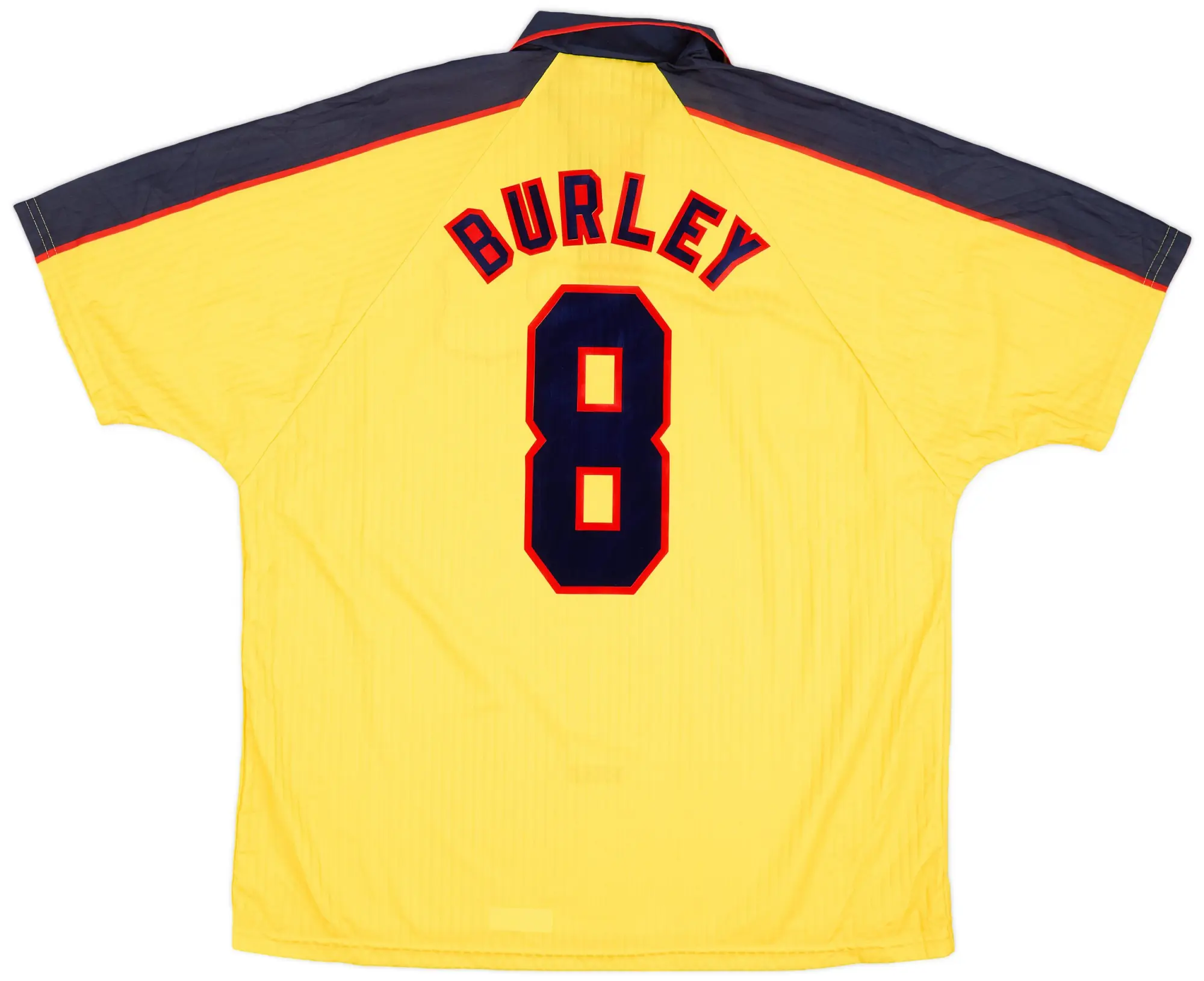 Umbro 1996-99 Scotland Away Shirt Burley #8 - 9/10 - (XXL)