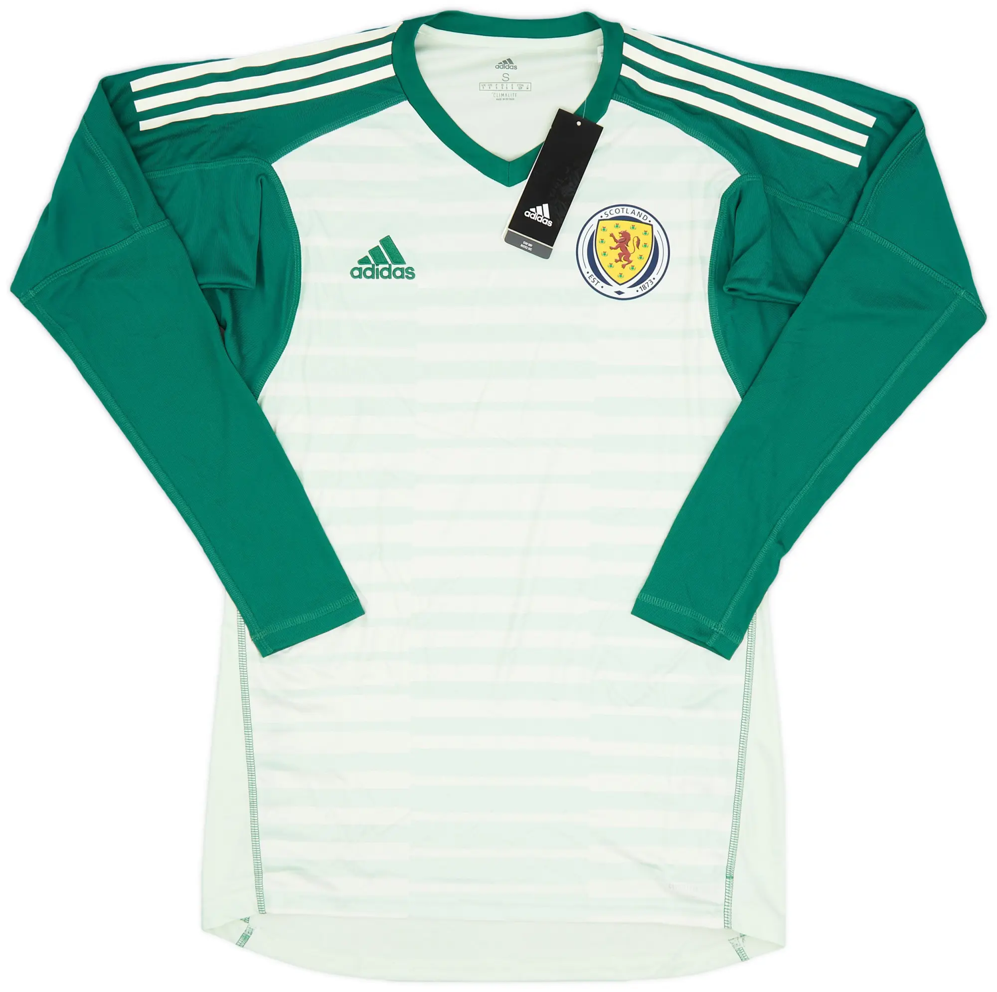 adidas 2018-20 Scotland Authentic GK Shirt (S)