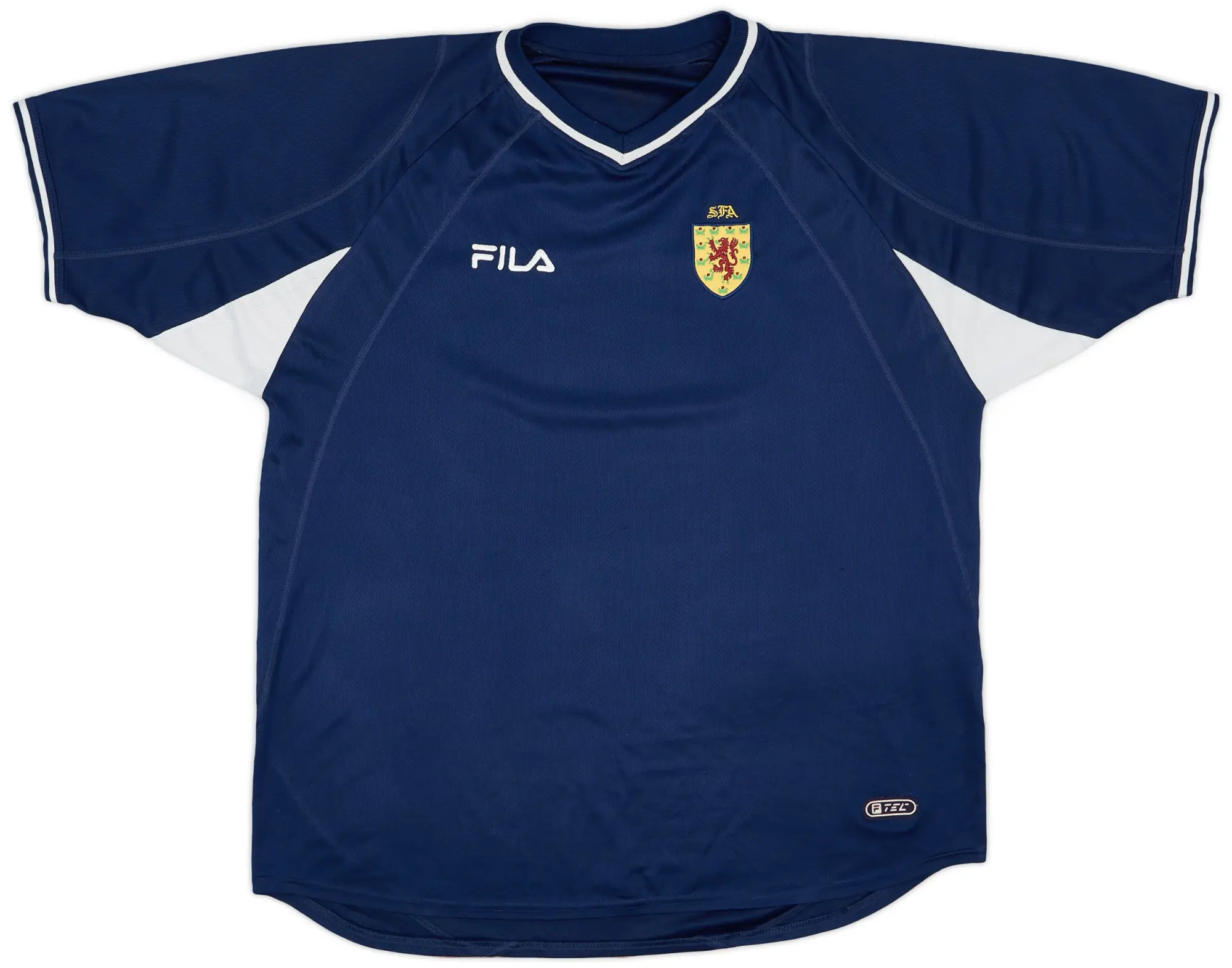 Fila 2000-02 Scotland Home Shirt - 8/10 - (XL)