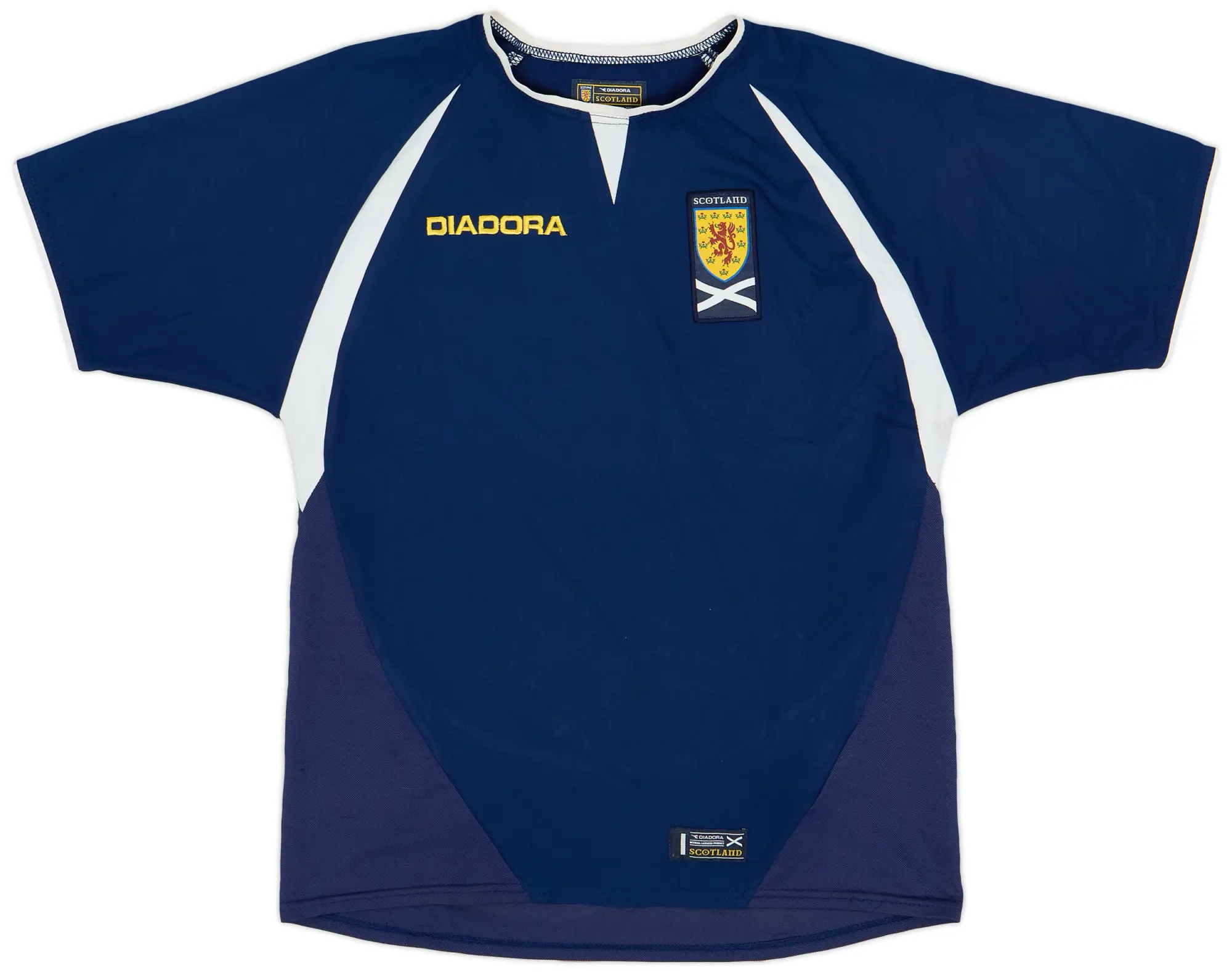 Diadora 2003-05 Scotland Home Shirt - 6/10 - (L.Boys)