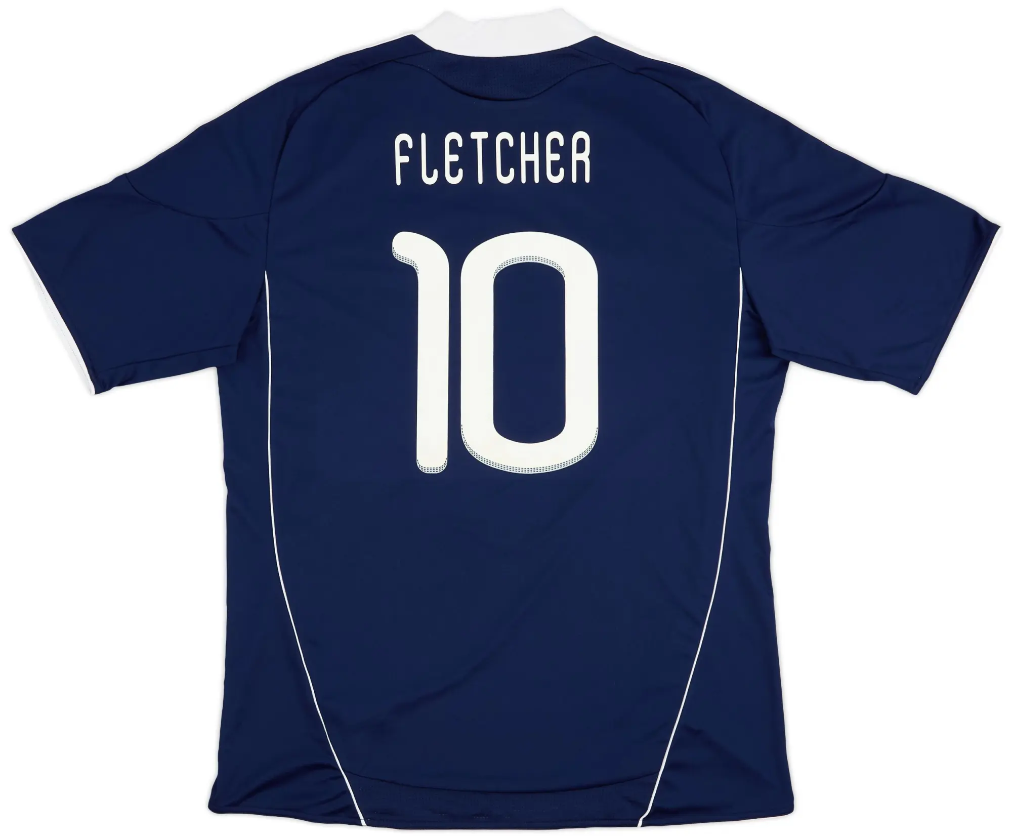 adidas 2010-11 Scotland Home Shirt Fletcher #10 - 8/10 - (XL)