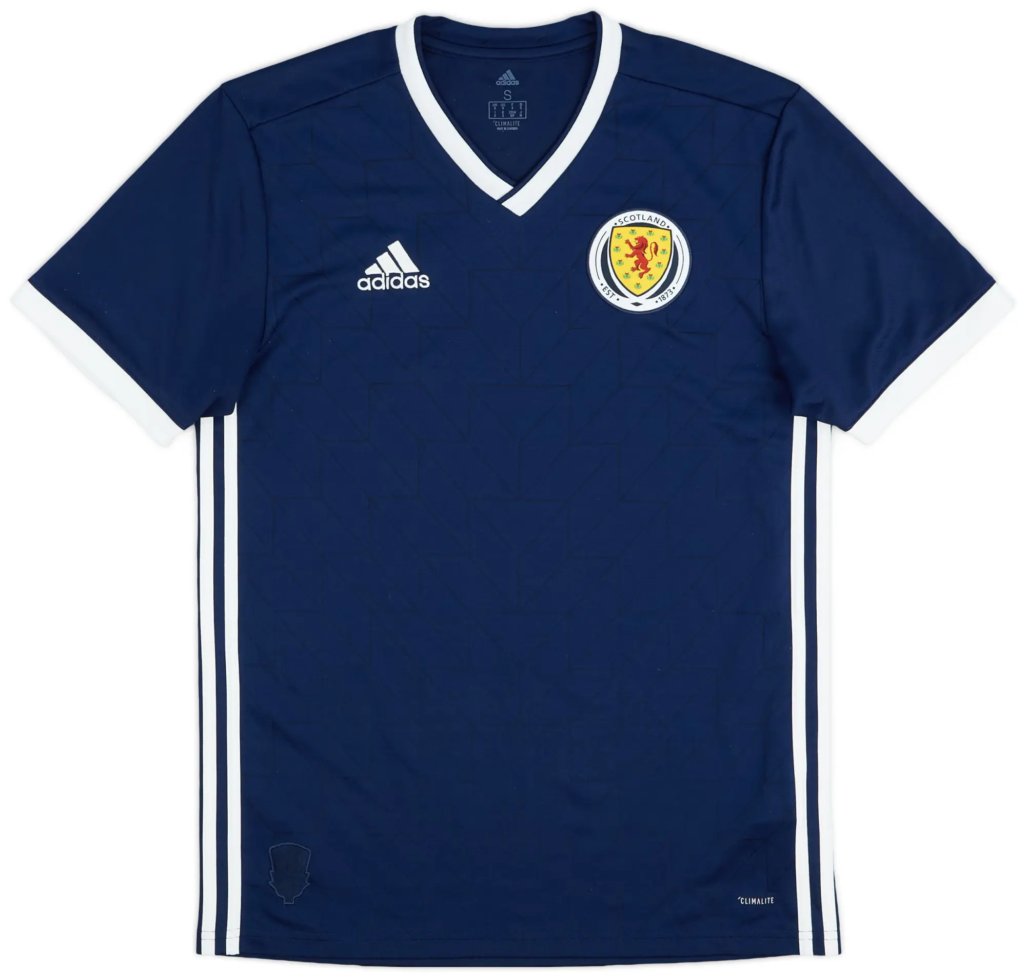 adidas 2017-19 Scotland Home Shirt - 9/10 - (S)