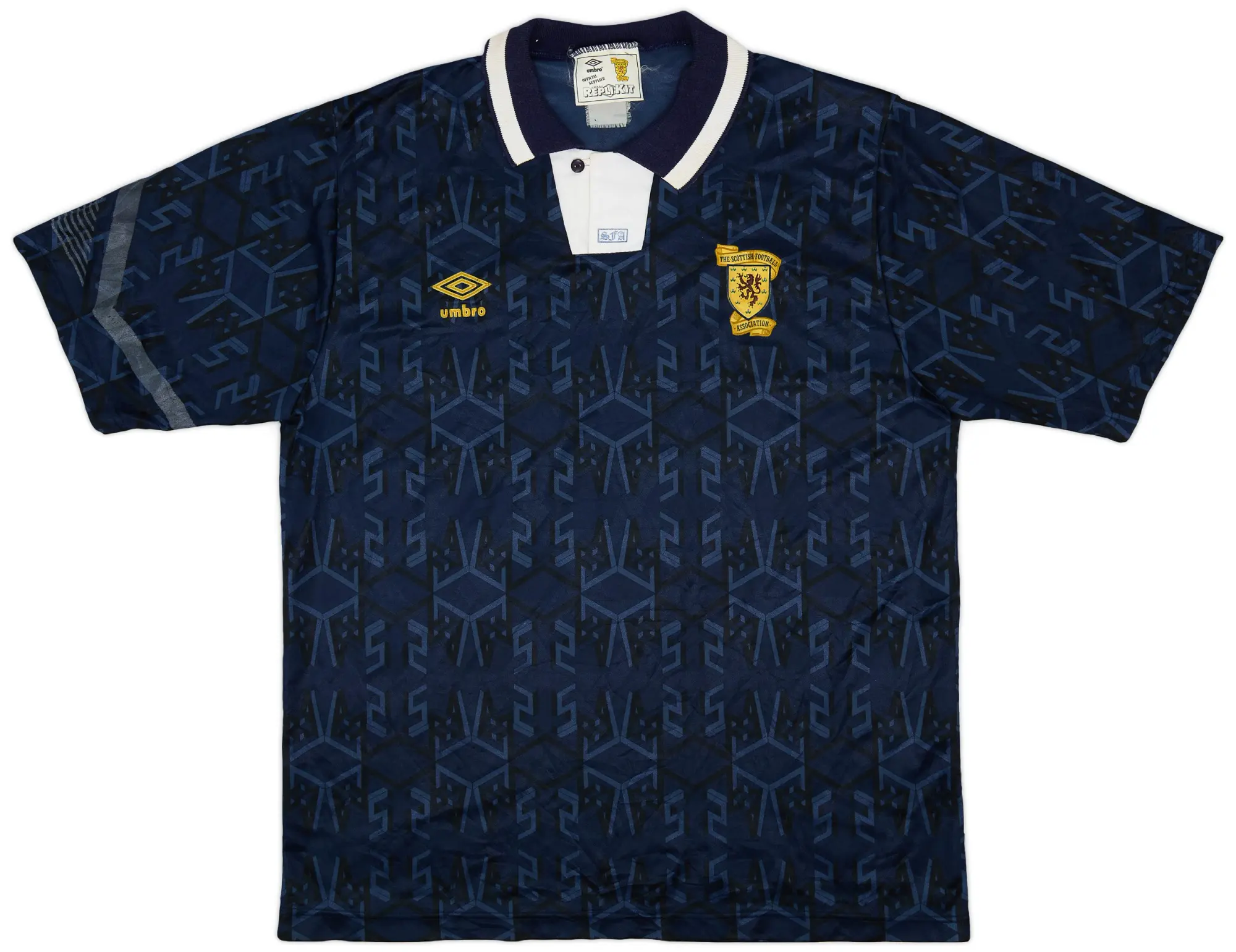 Umbro 1991-94 Scotland Home Shirt - 7/10 - (L)