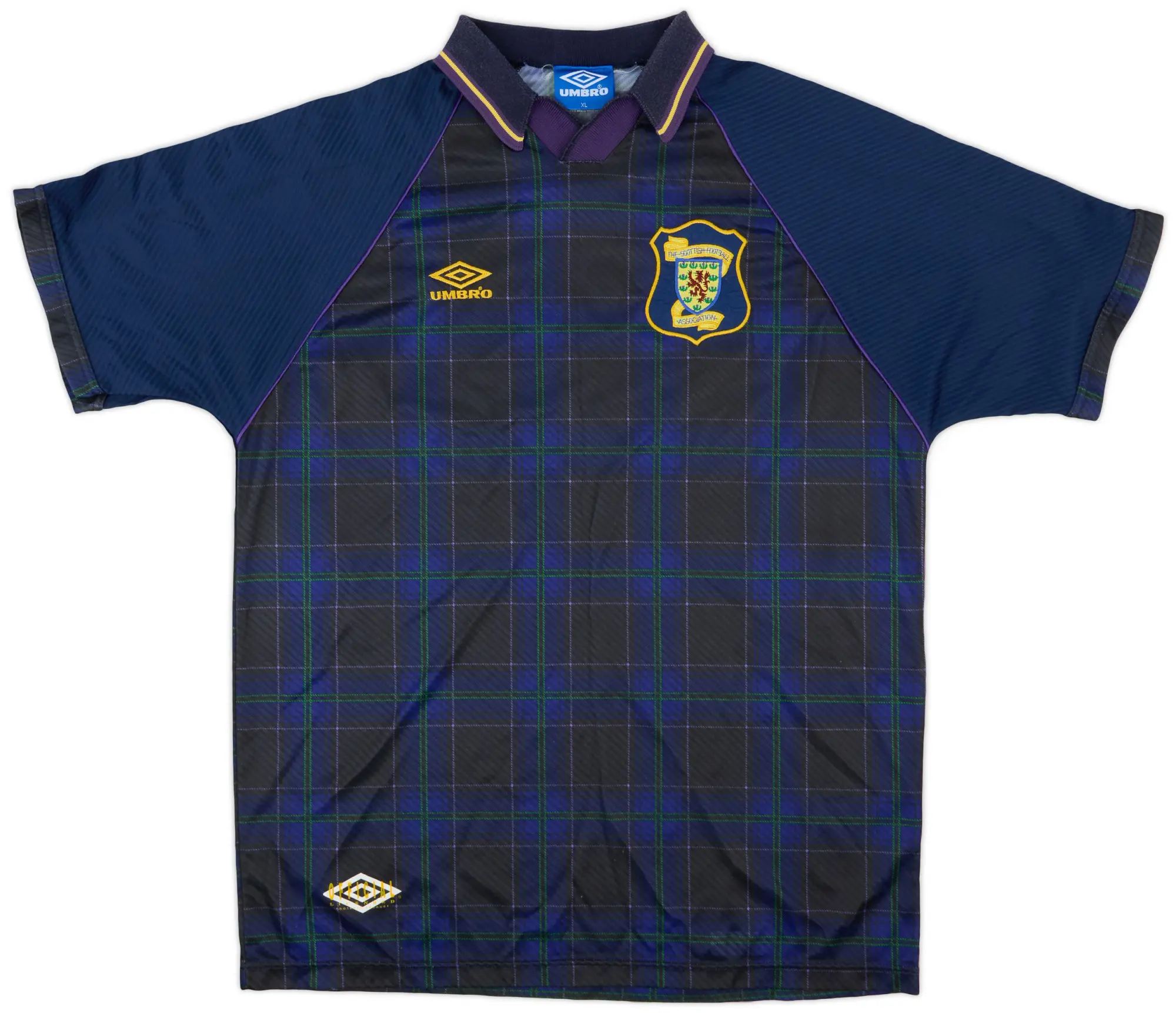 Umbro 1994-96 Scotland Home Shirt - 8/10 - (XL)