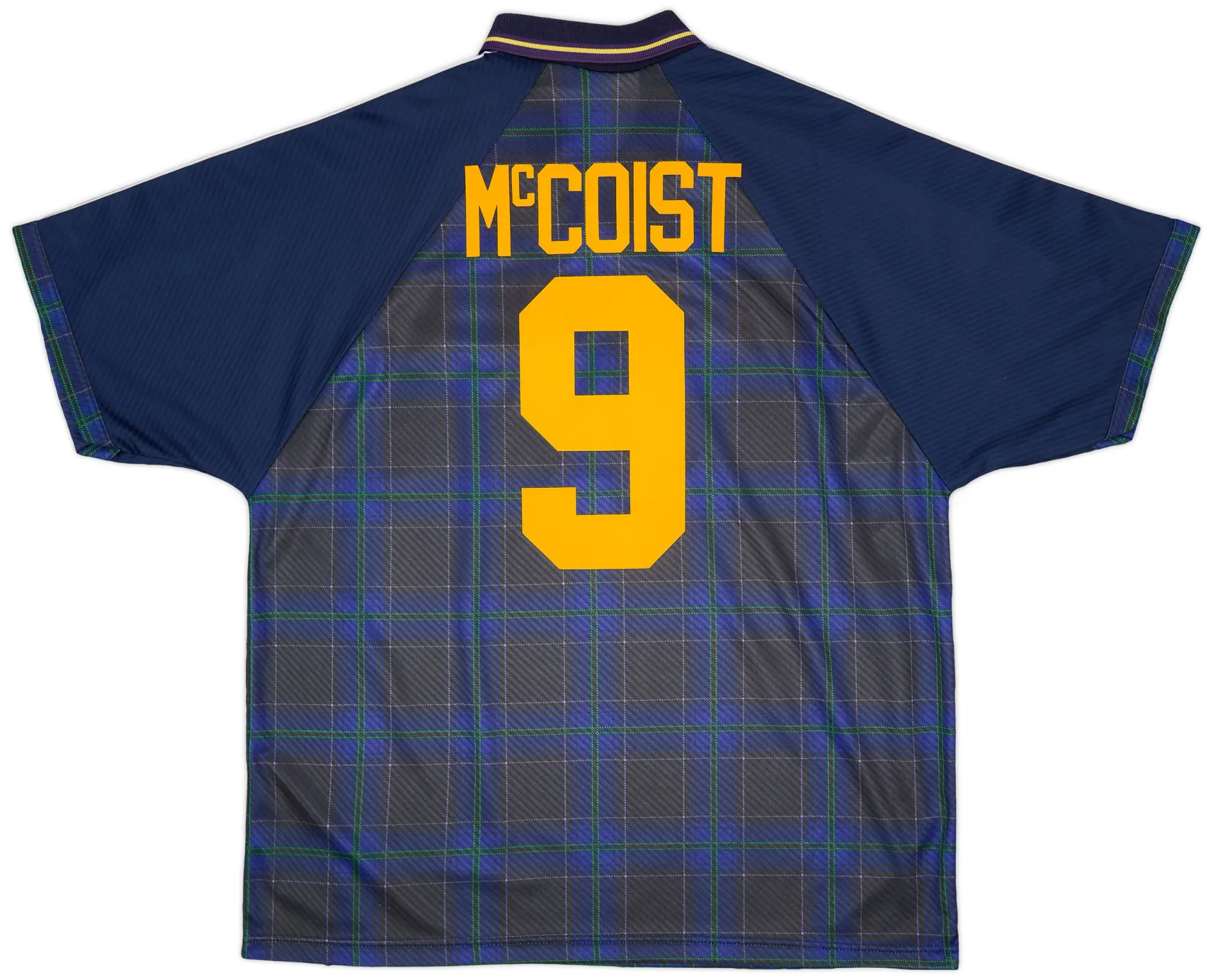 Umbro 1994-96 Scotland Home Shirt McCoist #9 - 9/10 - (XXL)