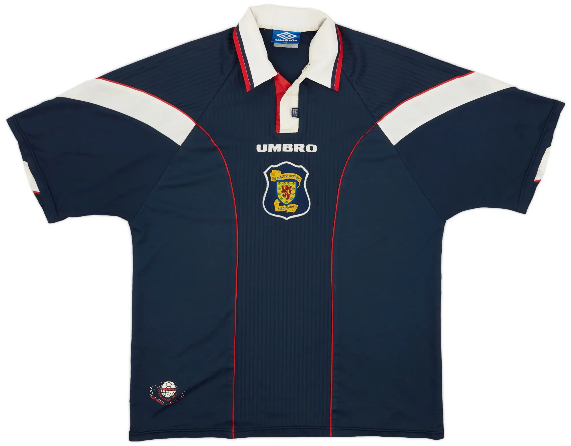 Umbro 1996-98 Scotland Home Shirt - 7/10 - (XXL)