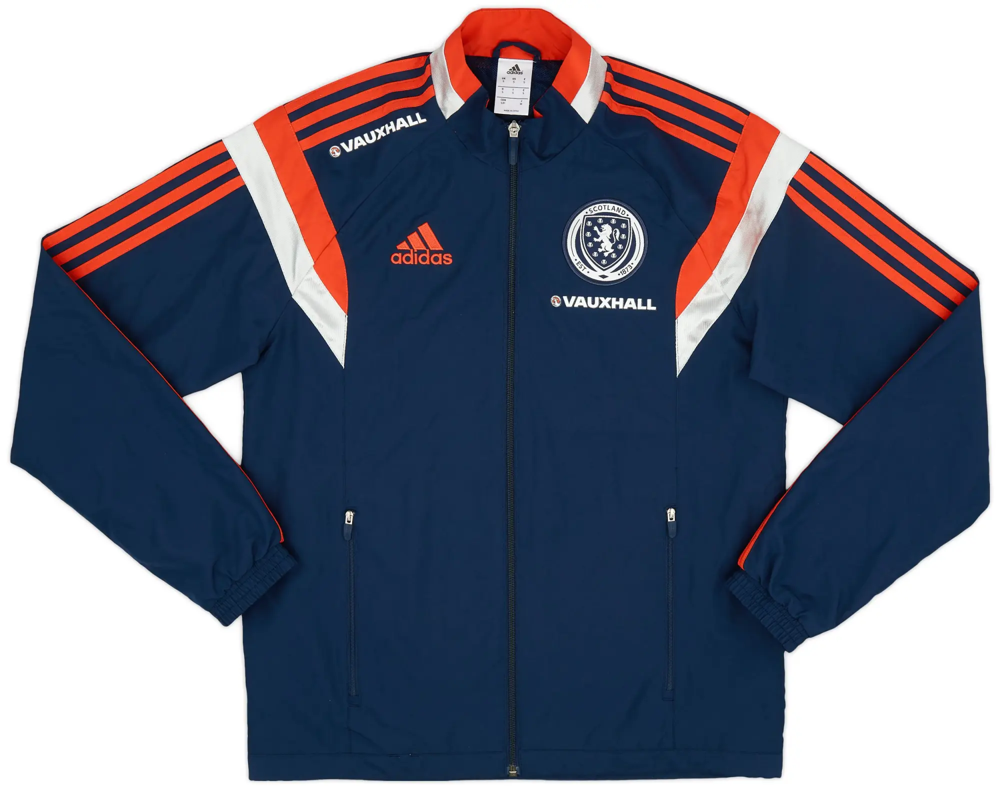 2014-15 Scotland adidas Track Jacket - 9/10 - (S)