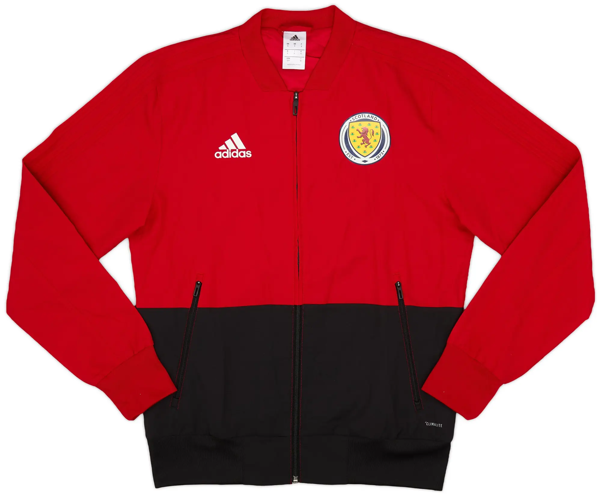 2017-19 Scotland adidas Track Jacket - 10/10 - (S)