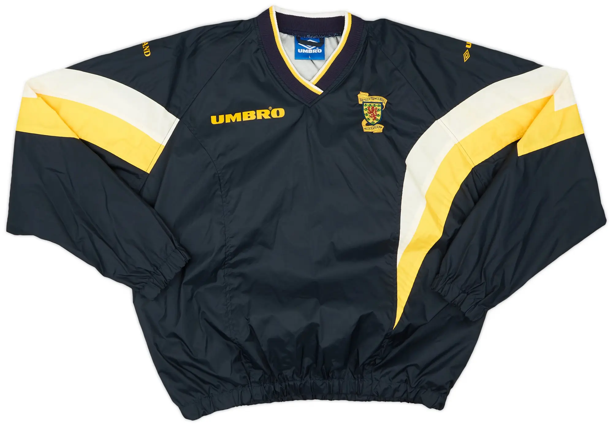 1996-98 Scotland Umbro Drill Top - 9/10 - (L)