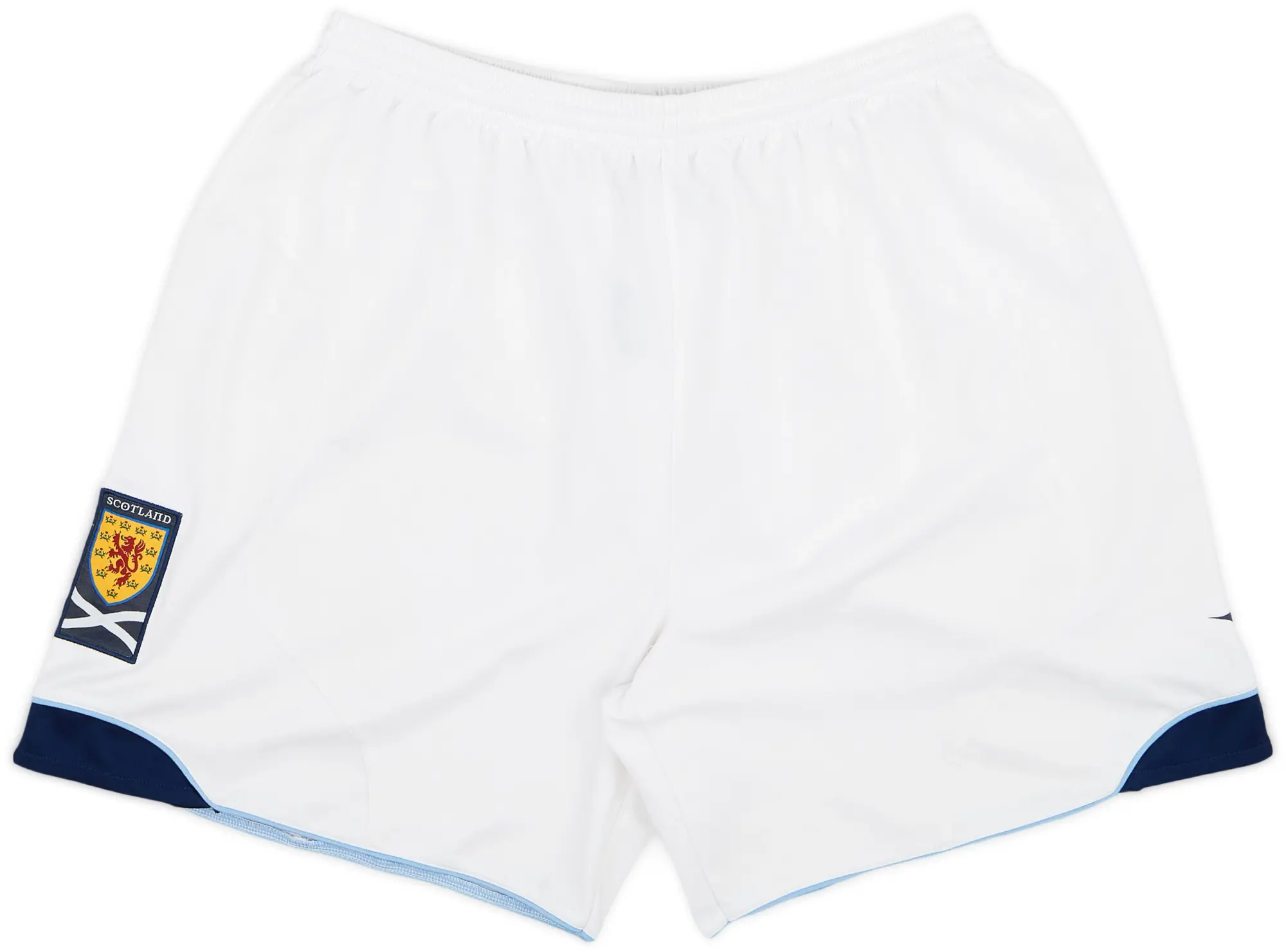 Diadora 2008-09 Scotland Home Shorts - 9/10 - (L)