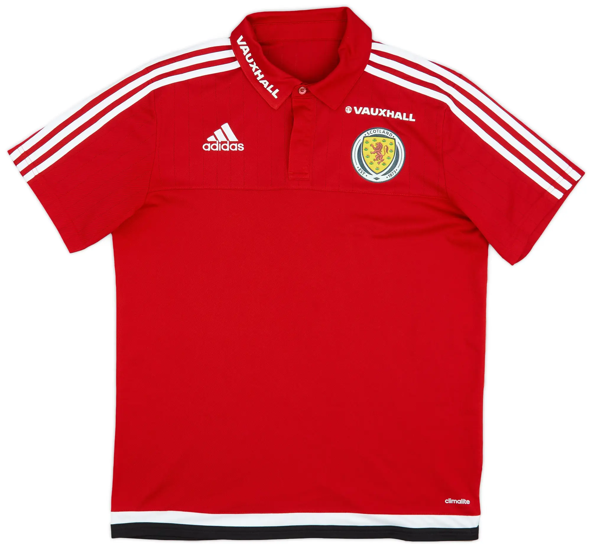 2015-16 Scotland adidas Polo Shirt - 9/10 - (M)