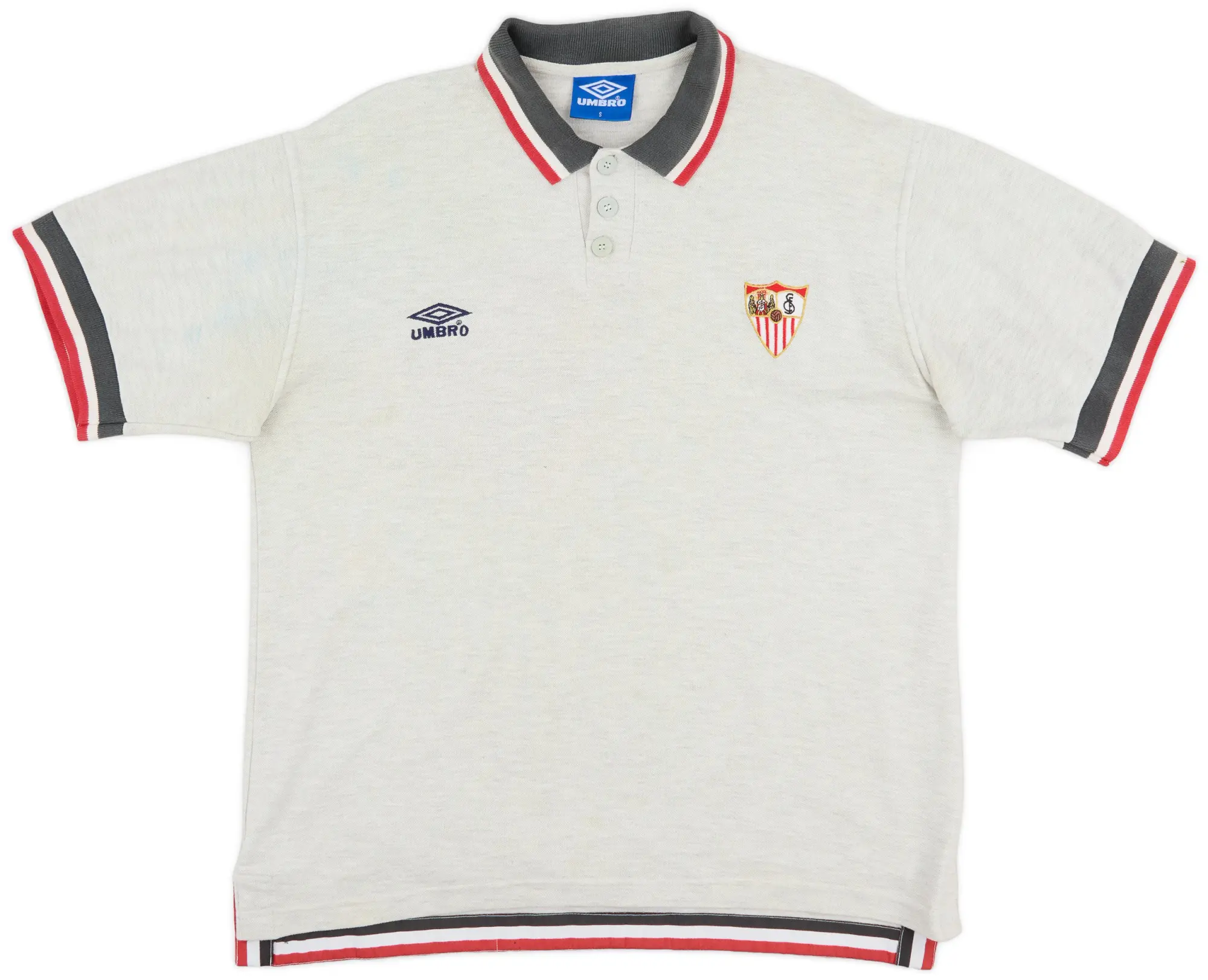 1996-97 Sevilla Umbro Polo Shirt - 6/10 - (S)