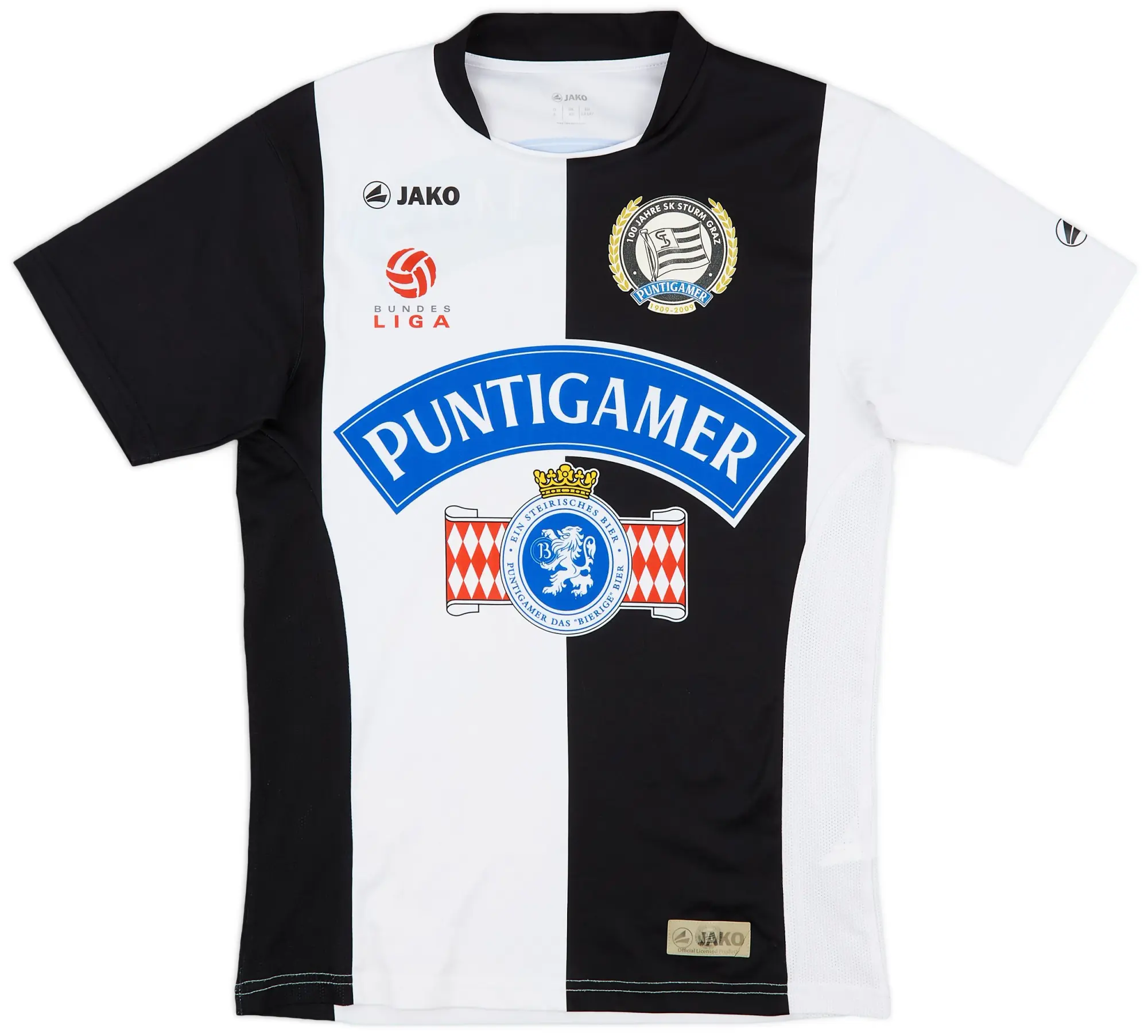 Jako 2009-10 Sturm Graz Home Shirt - 7/10 - (XS)