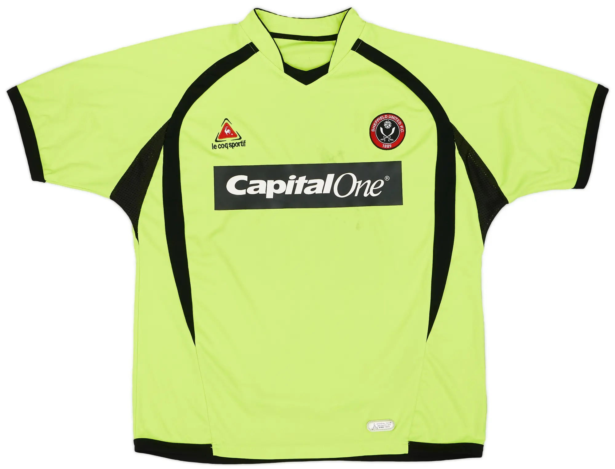 LeCoqSportif 2007-08 Sheffield United Away Shirt - 6/10 - (XL)