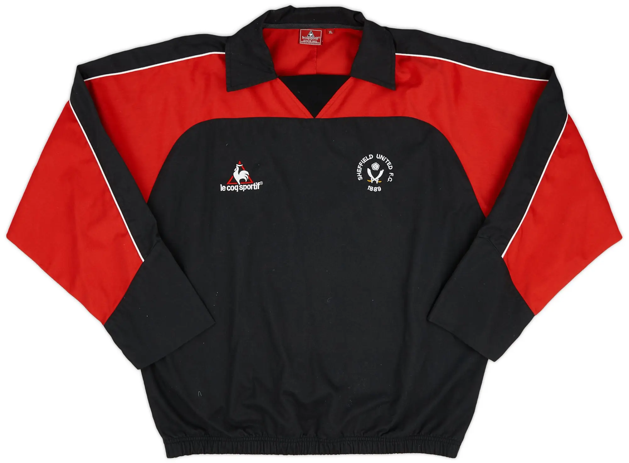 1997-99 Sheffield United Le Coq Sportif Drill Top - 8/10 - (XL)