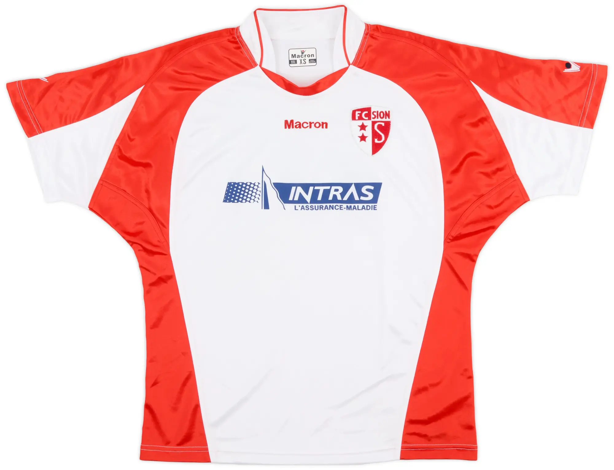 Macron 2004-05 FC Sion Alternate Home Shirt - 9/10 - (XS)