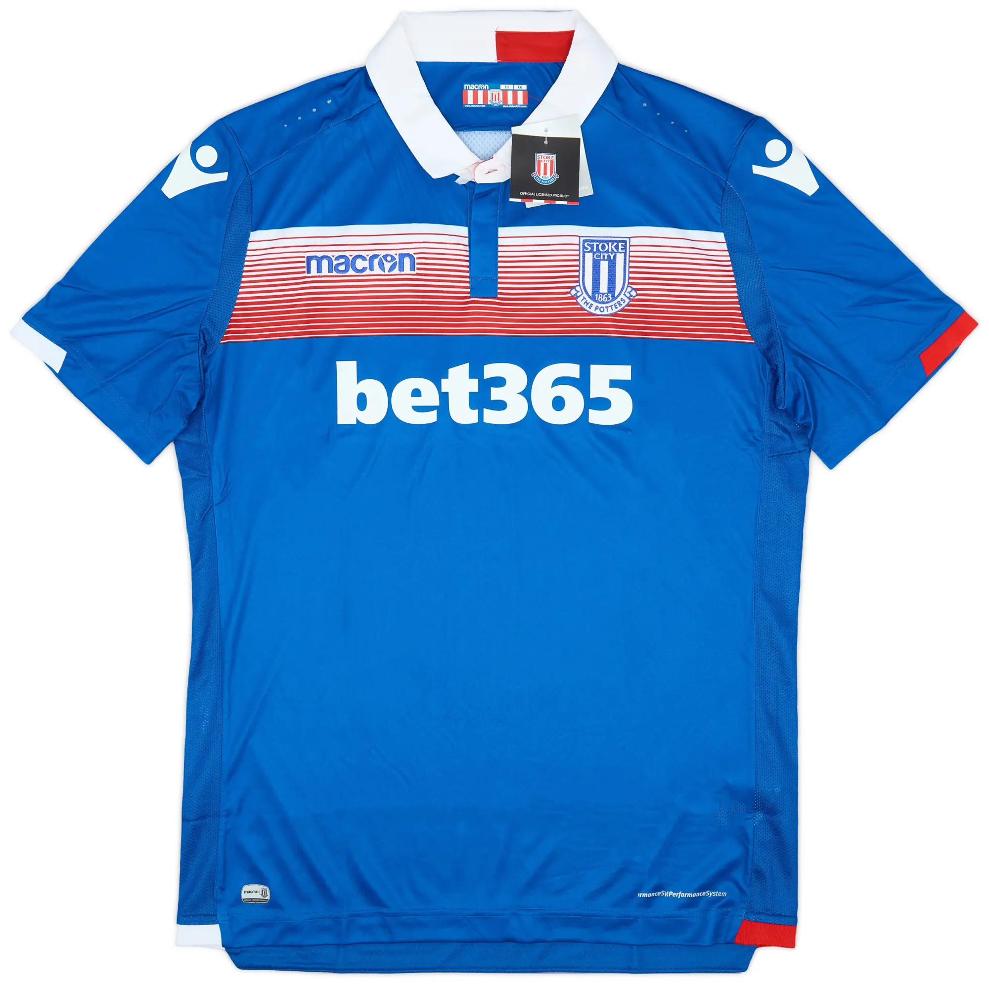 Macron 2017-18 Stoke City Away Shirt (XXL)