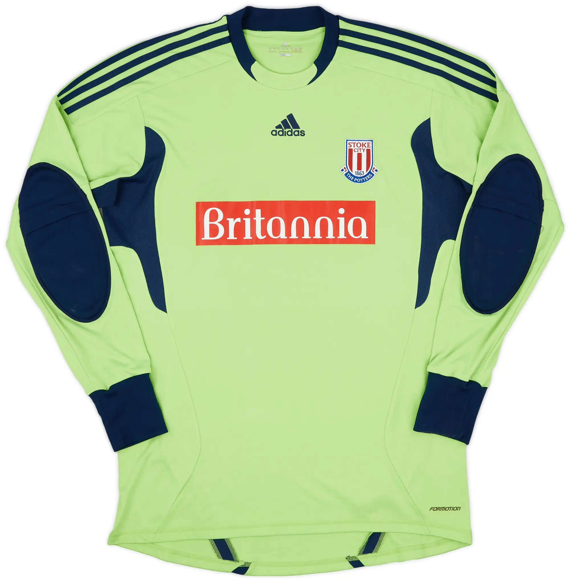 adidas 2011-12 Stoke City GK Shirt - 8/10 - (L)