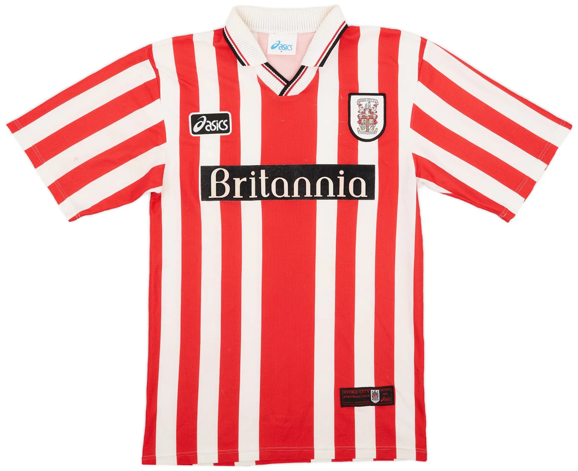 Asics 1997-98 Stoke City Home Shirt - 6/10 - (M)