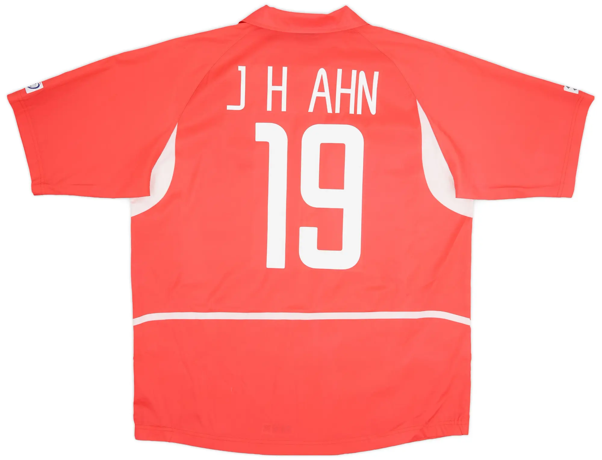 Nike 2002-03 South Korea Home Shirt J.H.Ahn #19 - 9/10 - (XL)