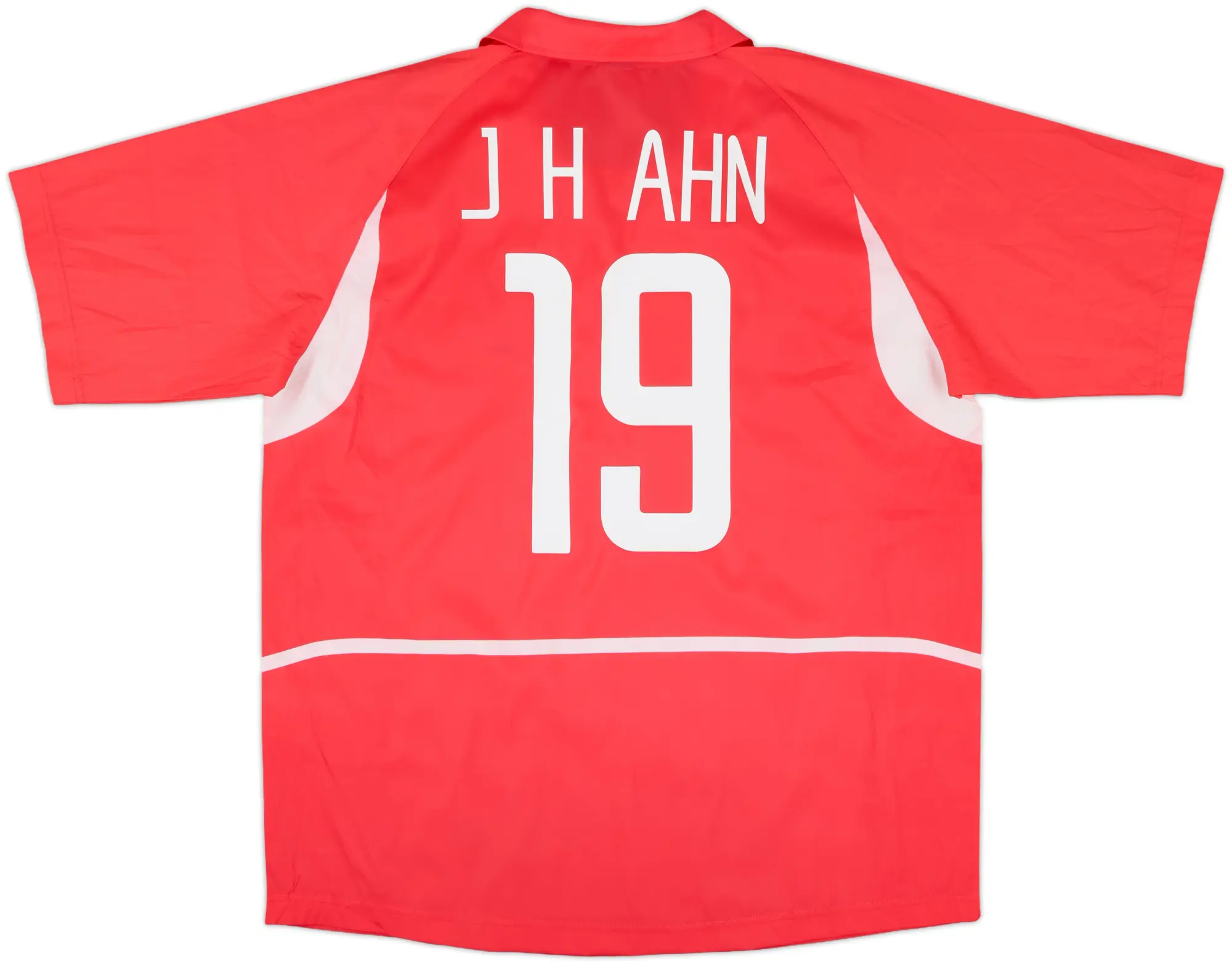 Nike 2002-03 South Korea Home Shirt J.S.Park #21 - 7/10 - (XL)