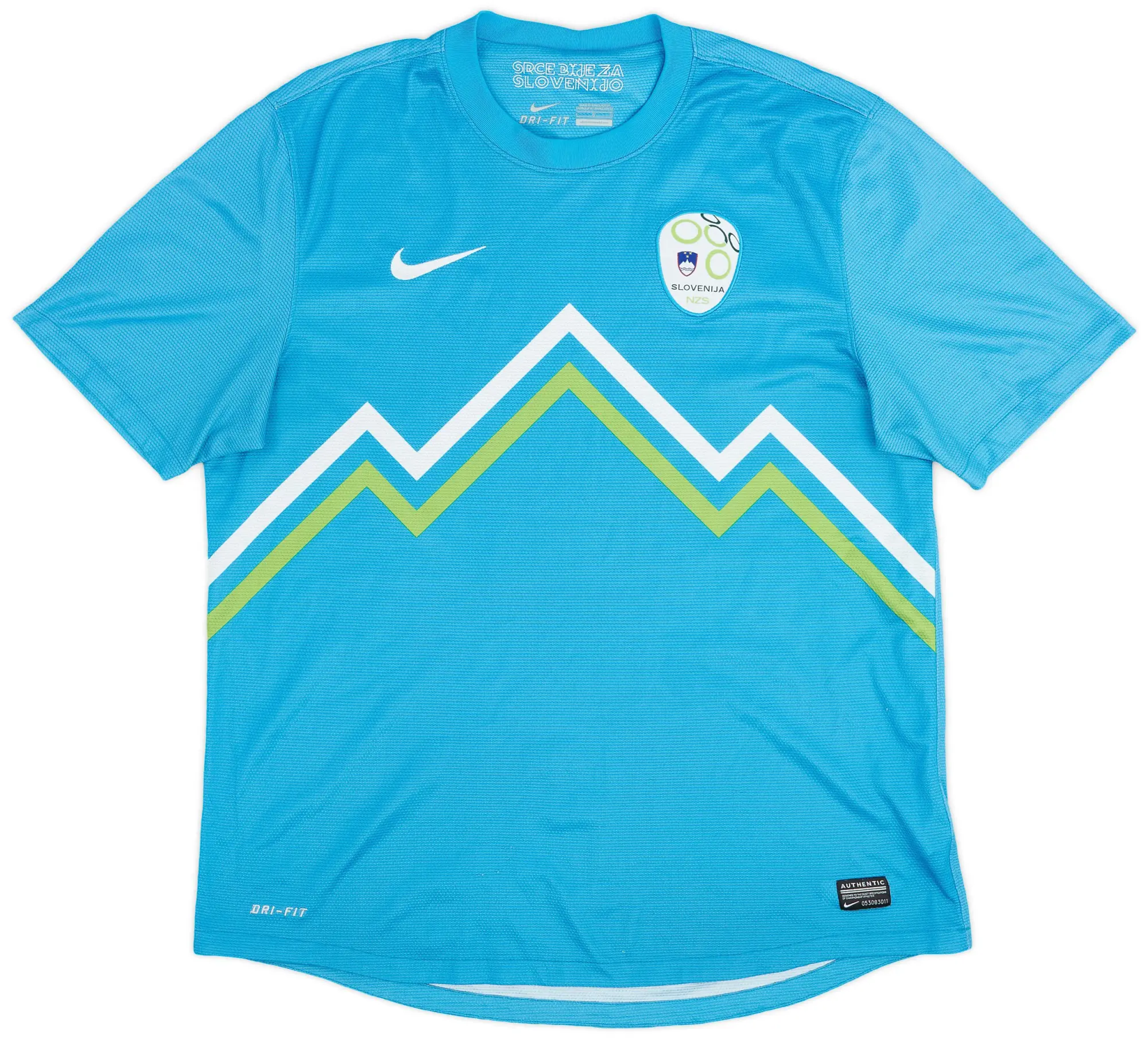Nike 2012-14 Slovenia Away Shirt - 8/10 - (L)