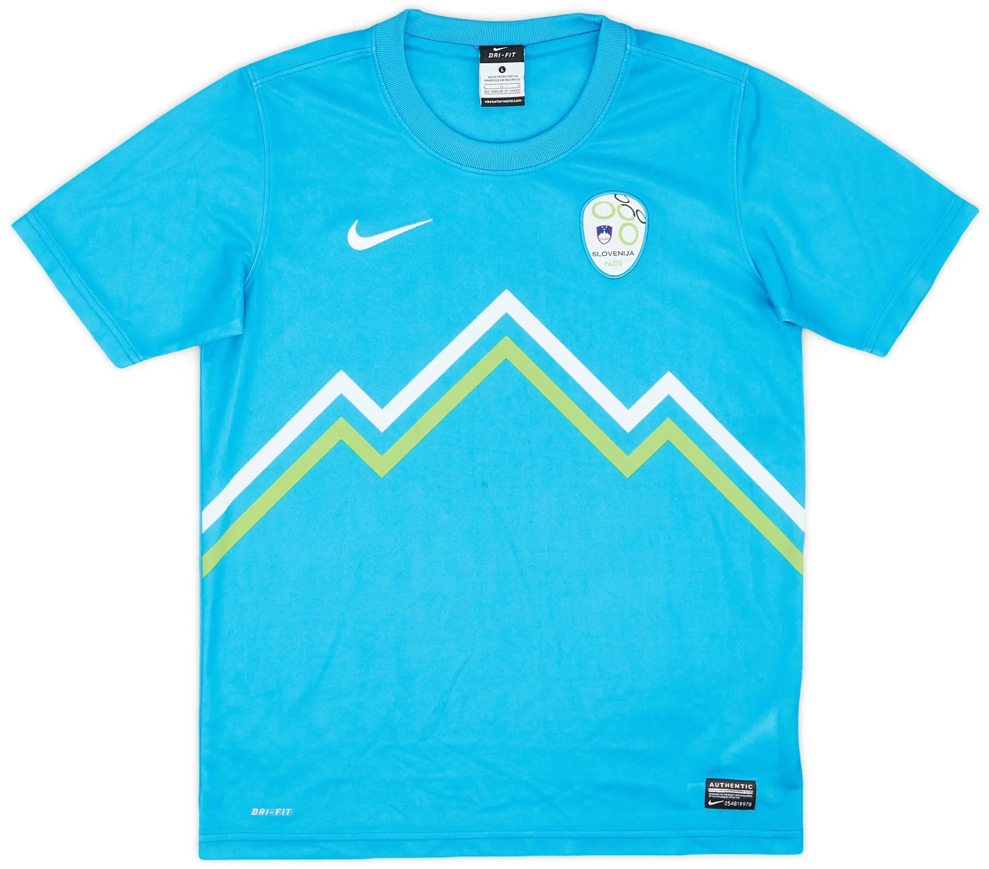 Nike 2012-14 Slovenia Away Shirt - 8/10 - (L.Boys)