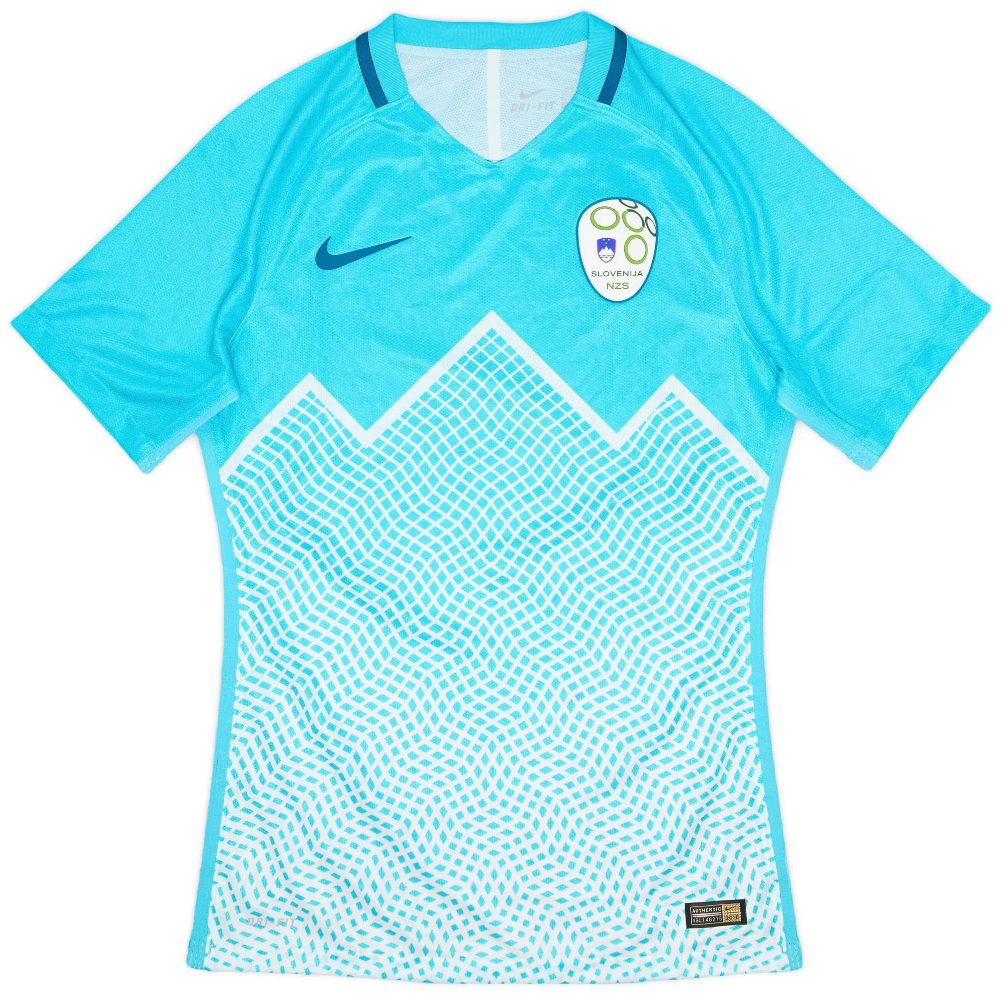 Nike 2016-17 Slovenia Authentic Home Shirt - 10/10 - (M)