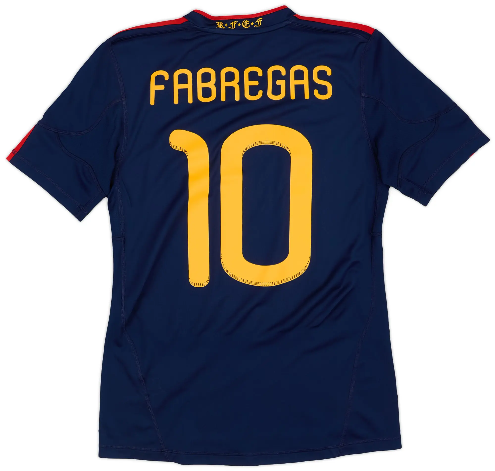 adidas 2010-11 Spain Away Shirt Fabregas #10 - 7/10 - (S)