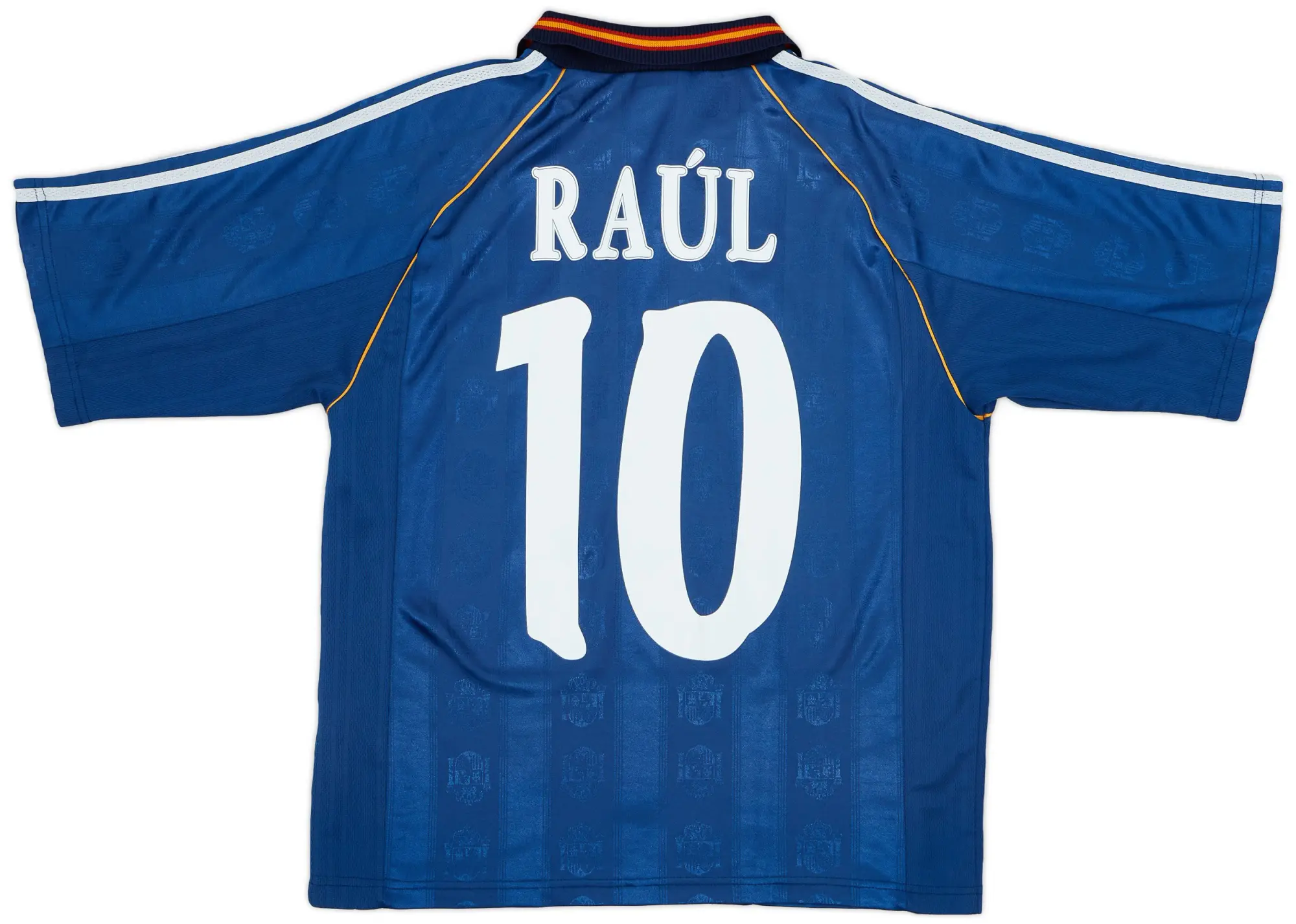adidas 1999-00 Spain Away Shirt Raul #10 - 7/10 - (S)