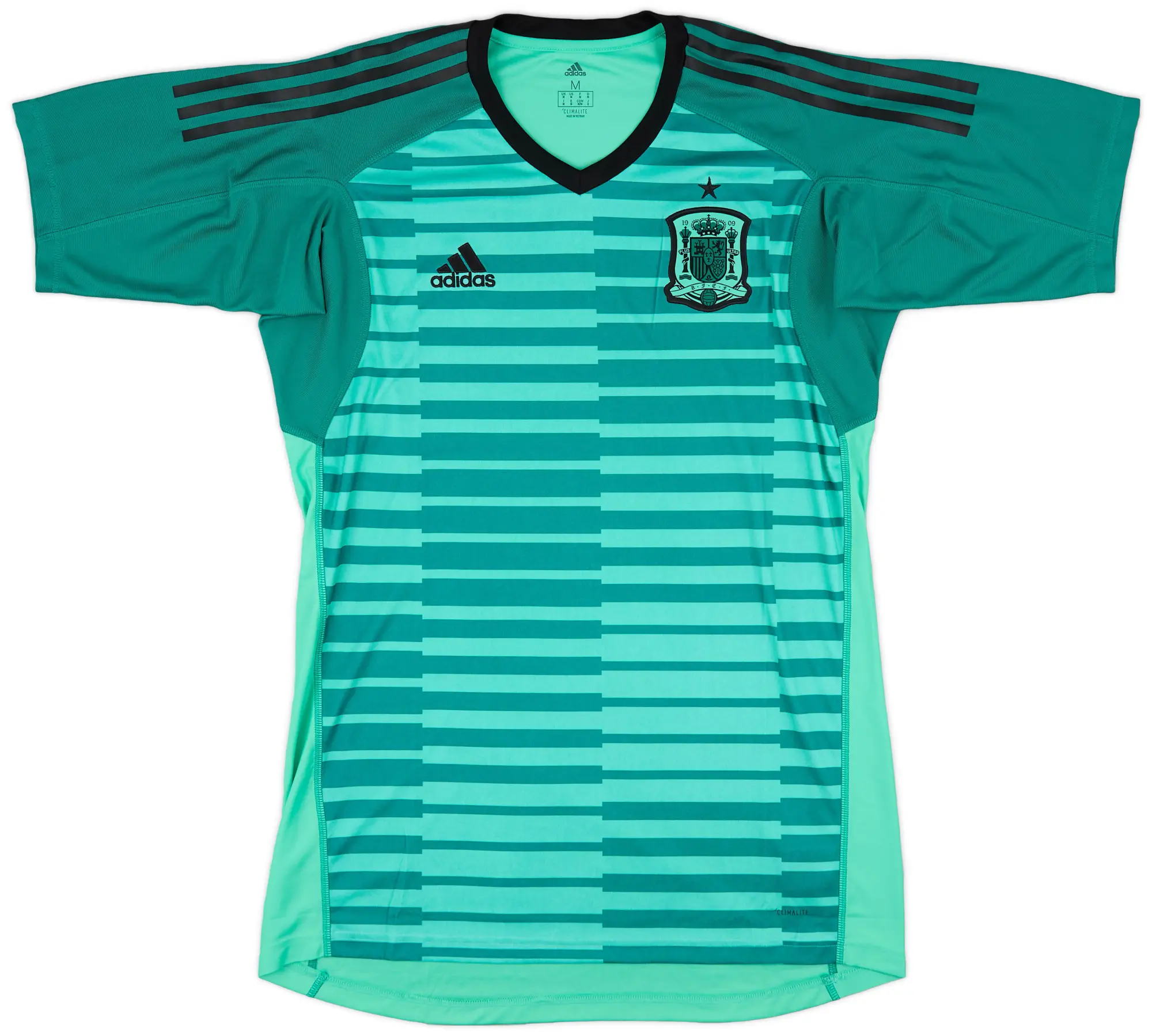adidas 2018-19 Spain S/S GK Shirt - 9/10 - (M)