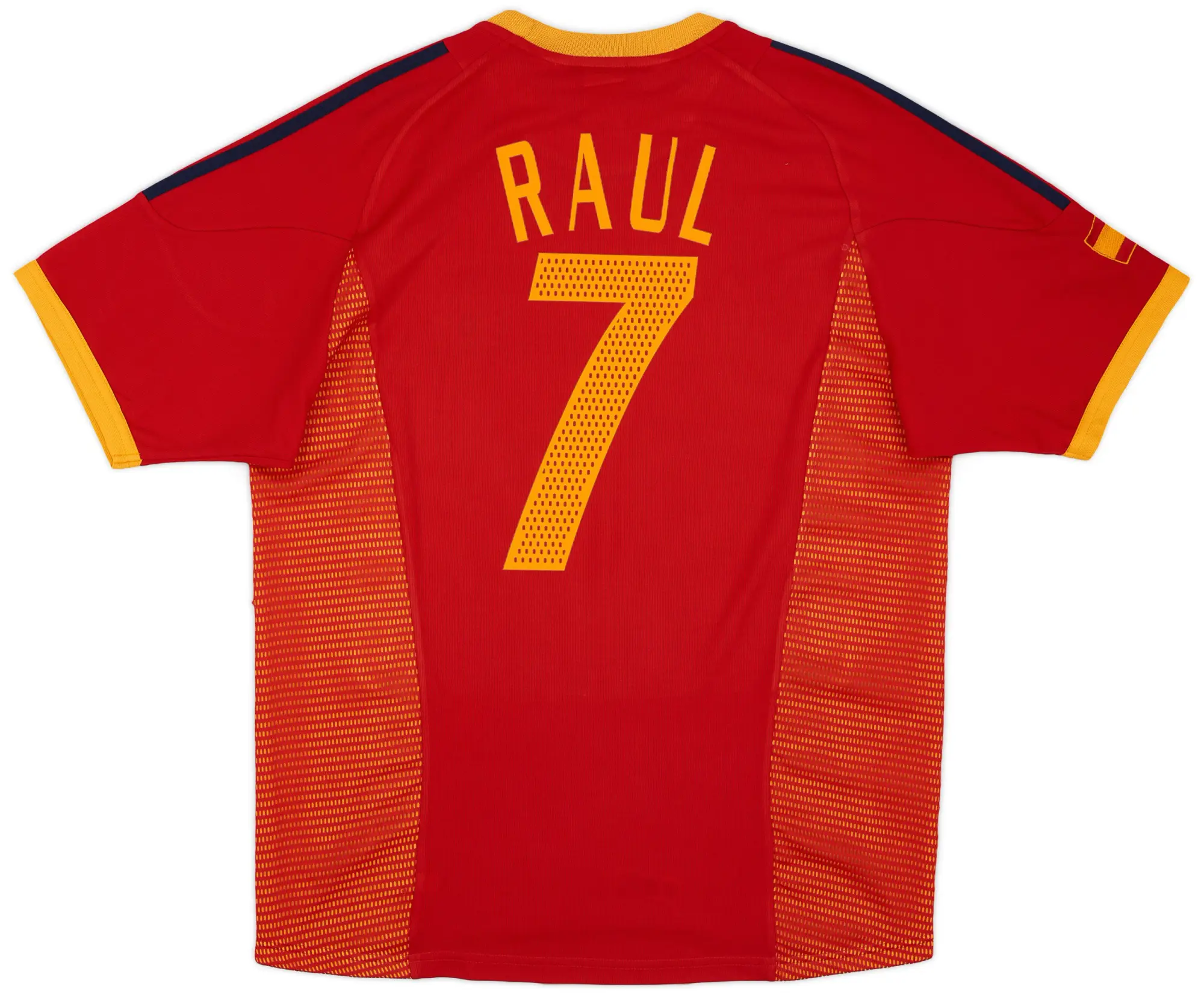 adidas 2002-04 Spain Home Shirt Raul #7 - 6/10 - (M)