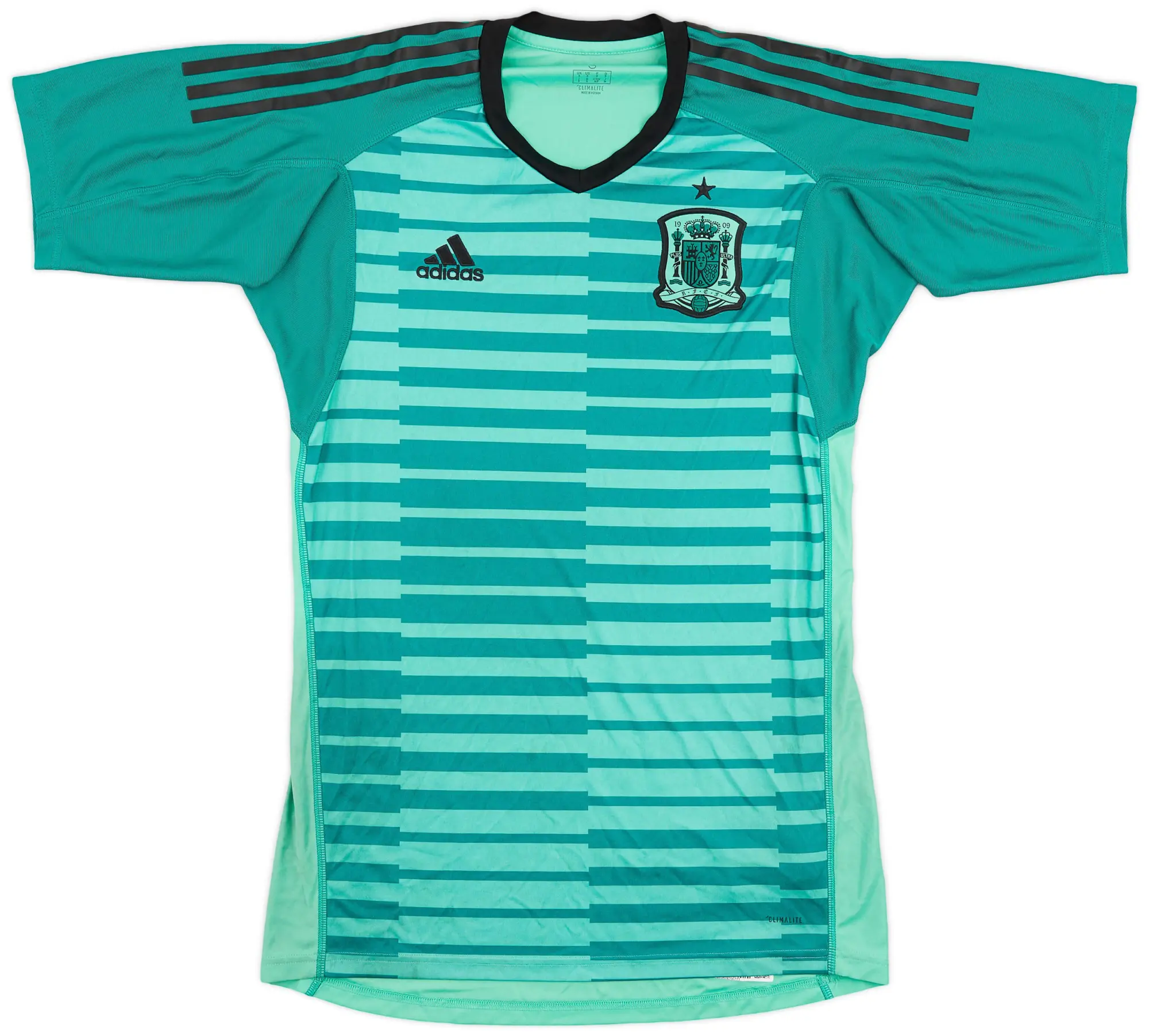 adidas 2018-19 Spain S/S GK Shirt - 5/10 - (S)