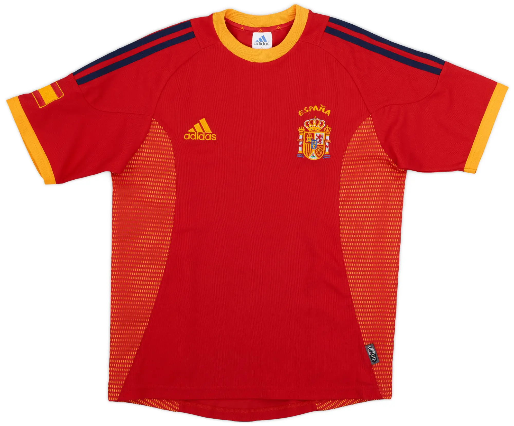 adidas 2002-04 Spain Home Shirt - 9/10 - (XL.Boys)