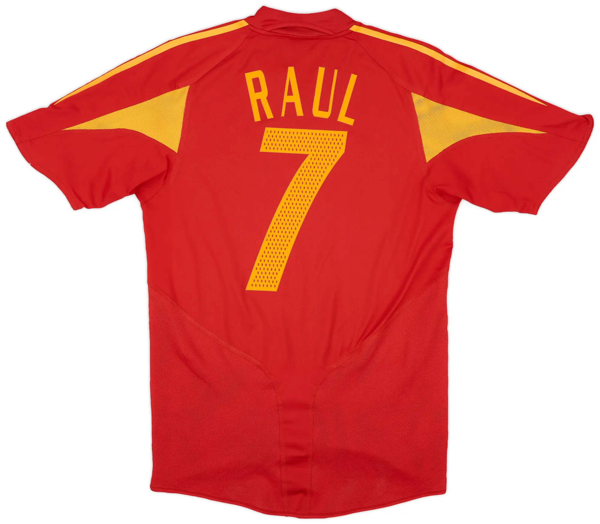 adidas 2004-06 Spain Home Shirt Raul #7 - 5/10 - (S)