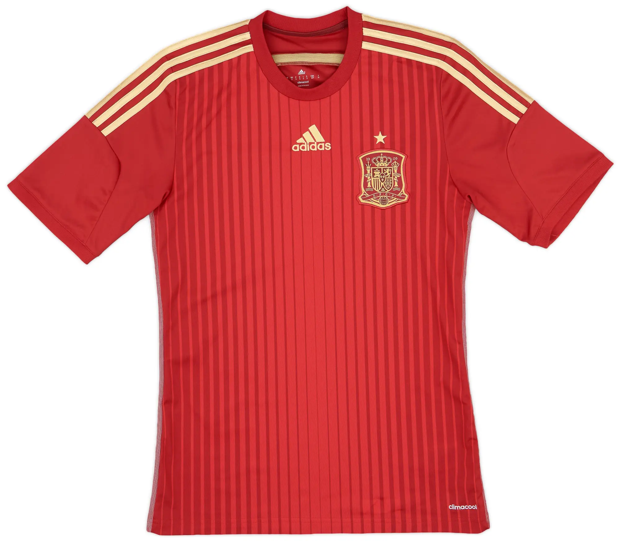 adidas 2013-15 Spain Home Shirt - 9/10 - (S)