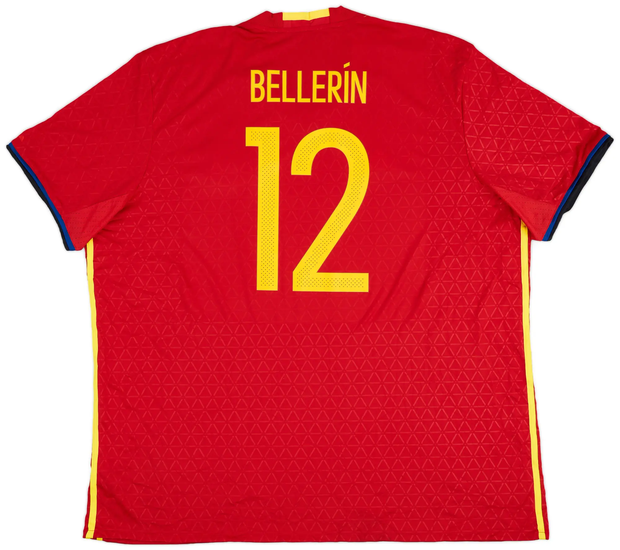 adidas 2016-17 Spain Home Shirt Bellerin #12 - 10/10 - (3XL)
