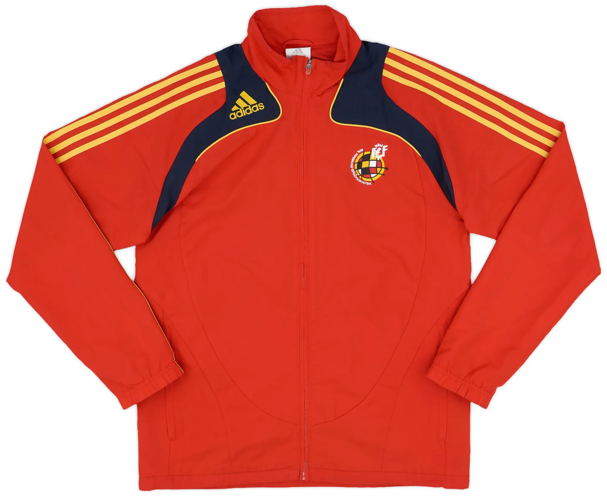 2008-09 Spain adidas Track Jacket - 9/10 - (S)