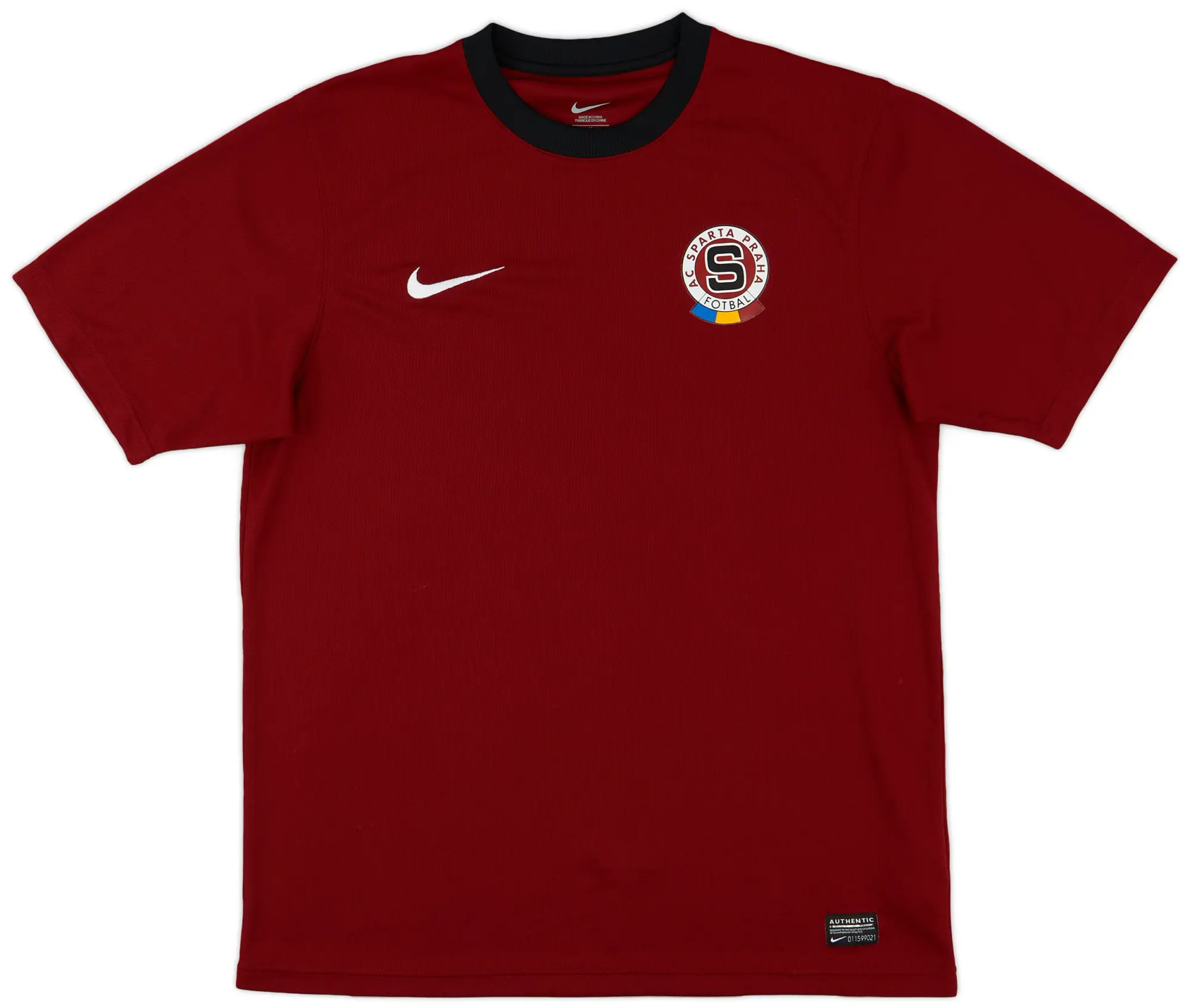 Nike 2009-11 Sparta Prague Home Shirt - 8/10 - (M)