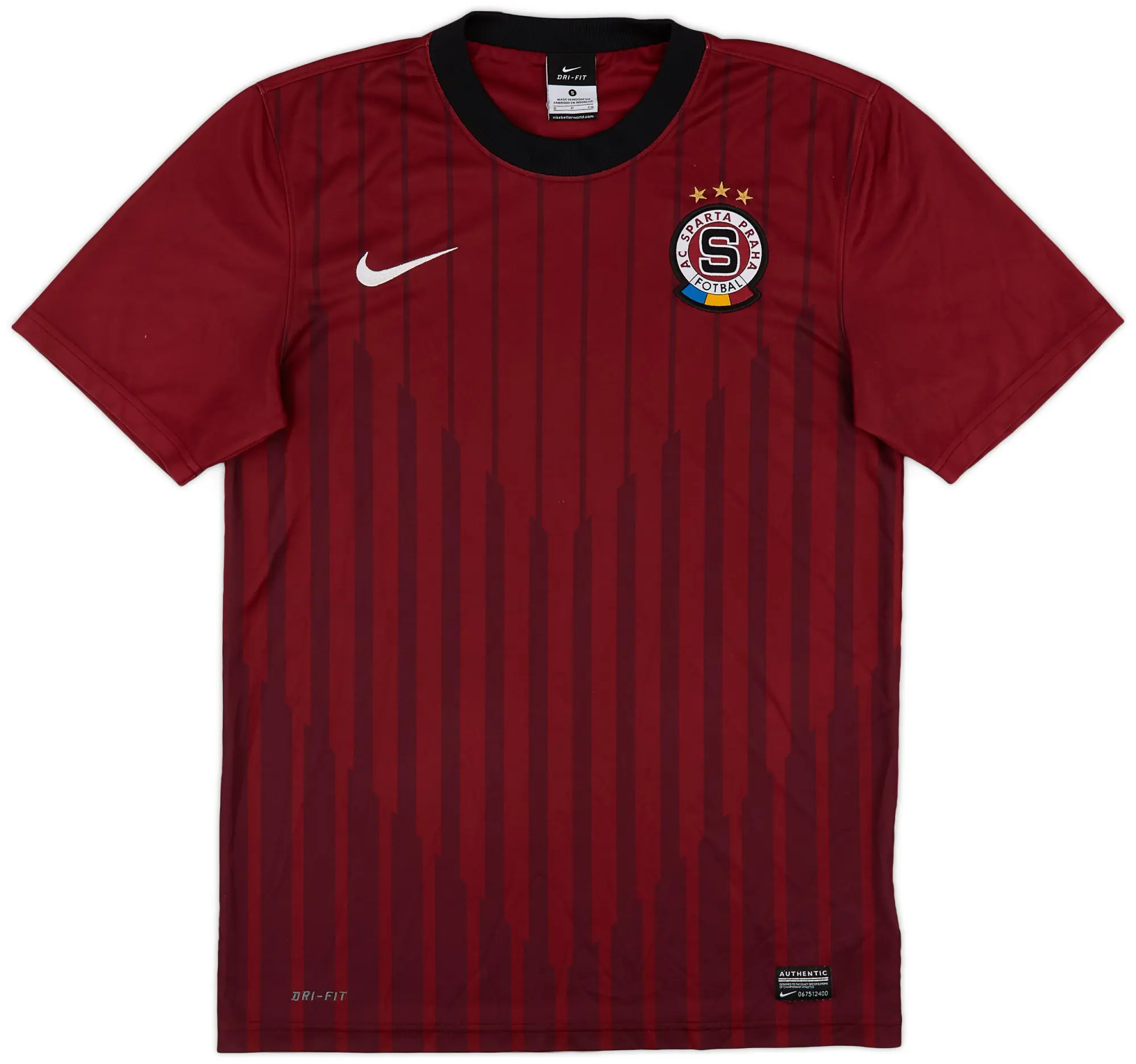 Nike 2012-13 Sparta Prague Home Shirt - 9/10 - (S)