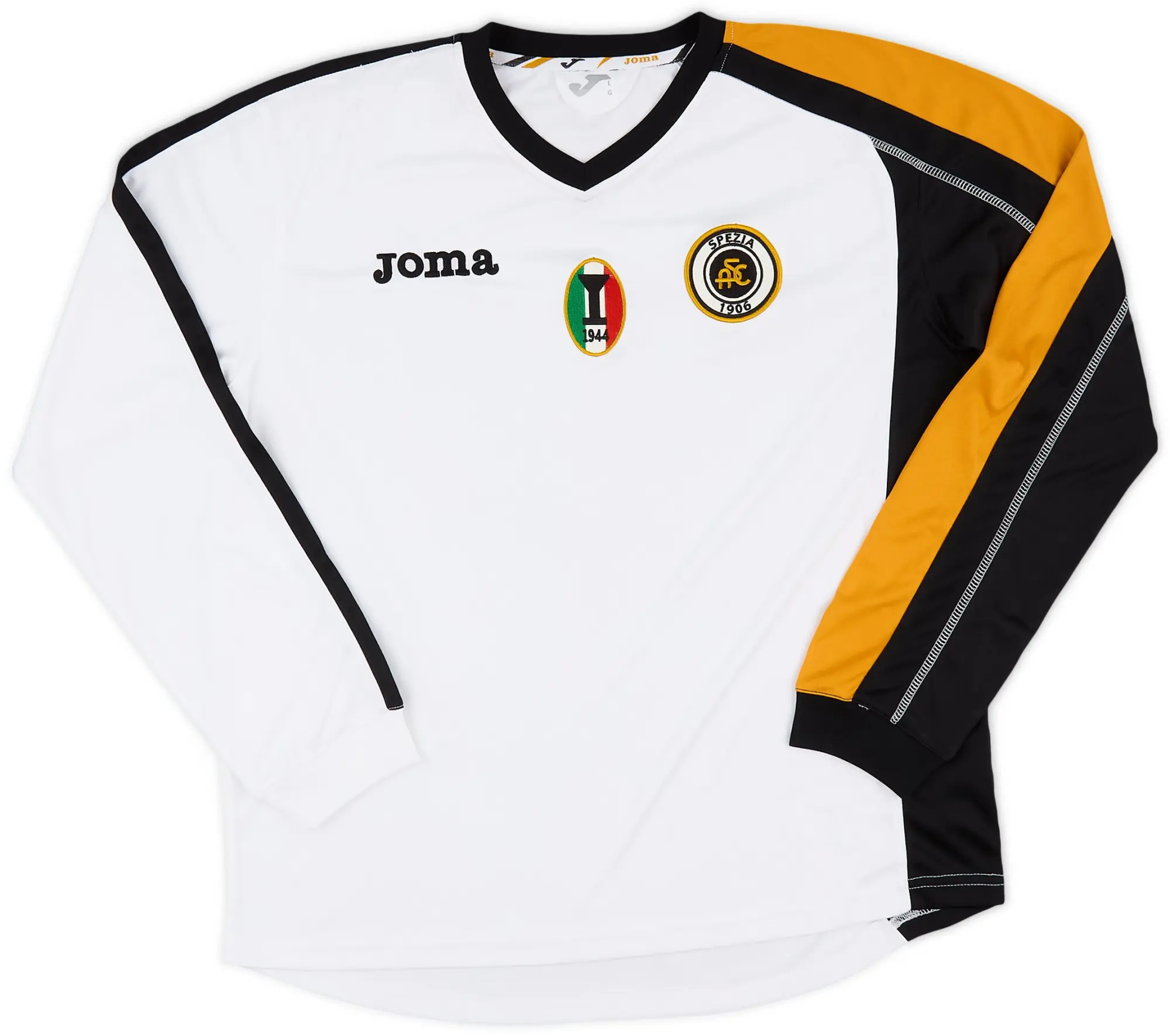 Joma 2010-11 Spezia Home L/S Shirt - 9/10 - (L)