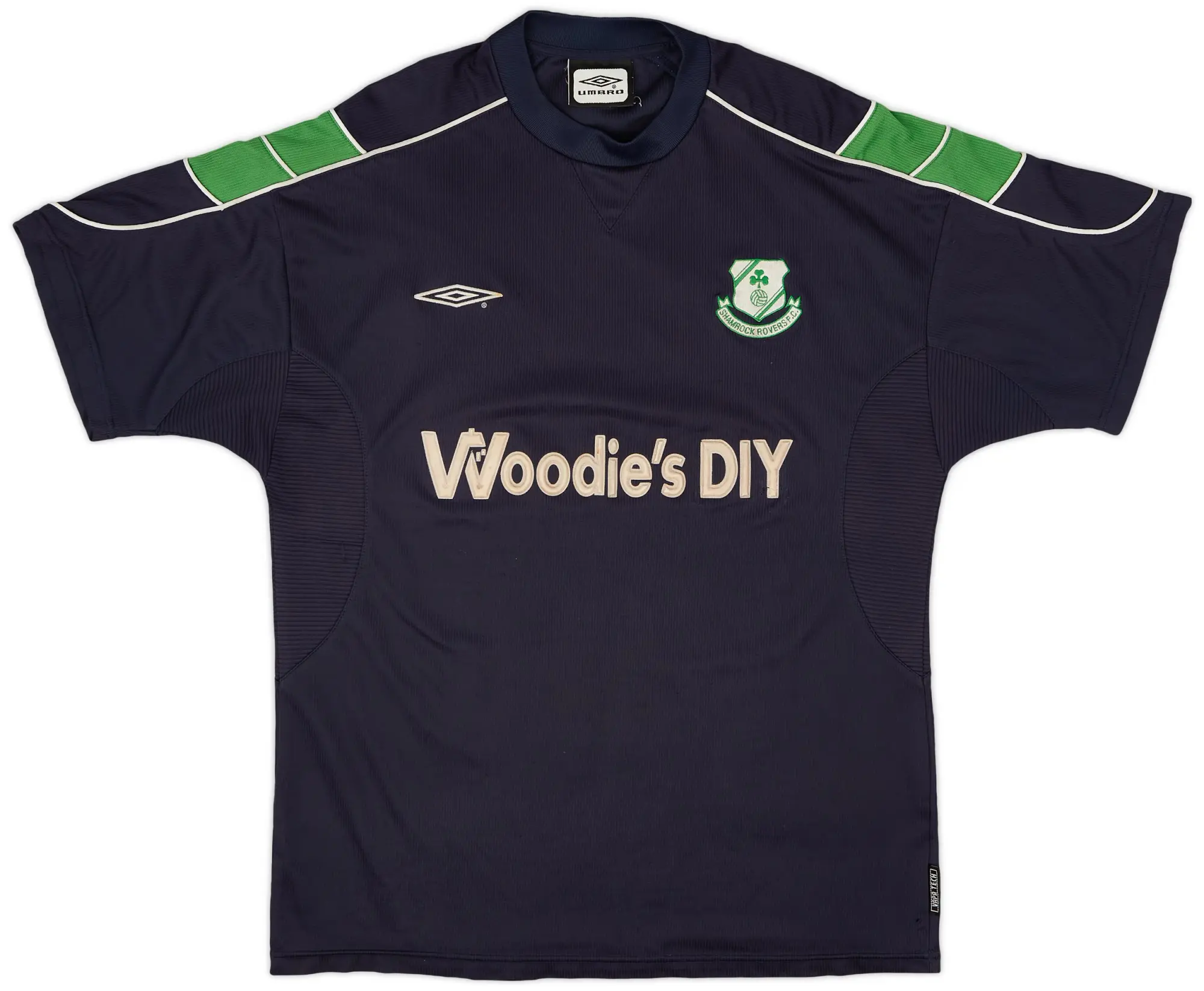 Umbro 2001-02 Shamrock Rovers Away Shirt - 8/10 - (L)