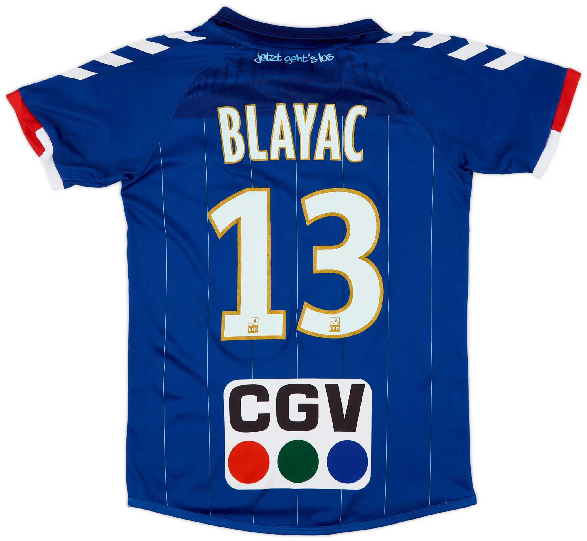 Hummel 2016-17 Strasbourg Home Shirt Blayac #13 - 8/10 - (S)