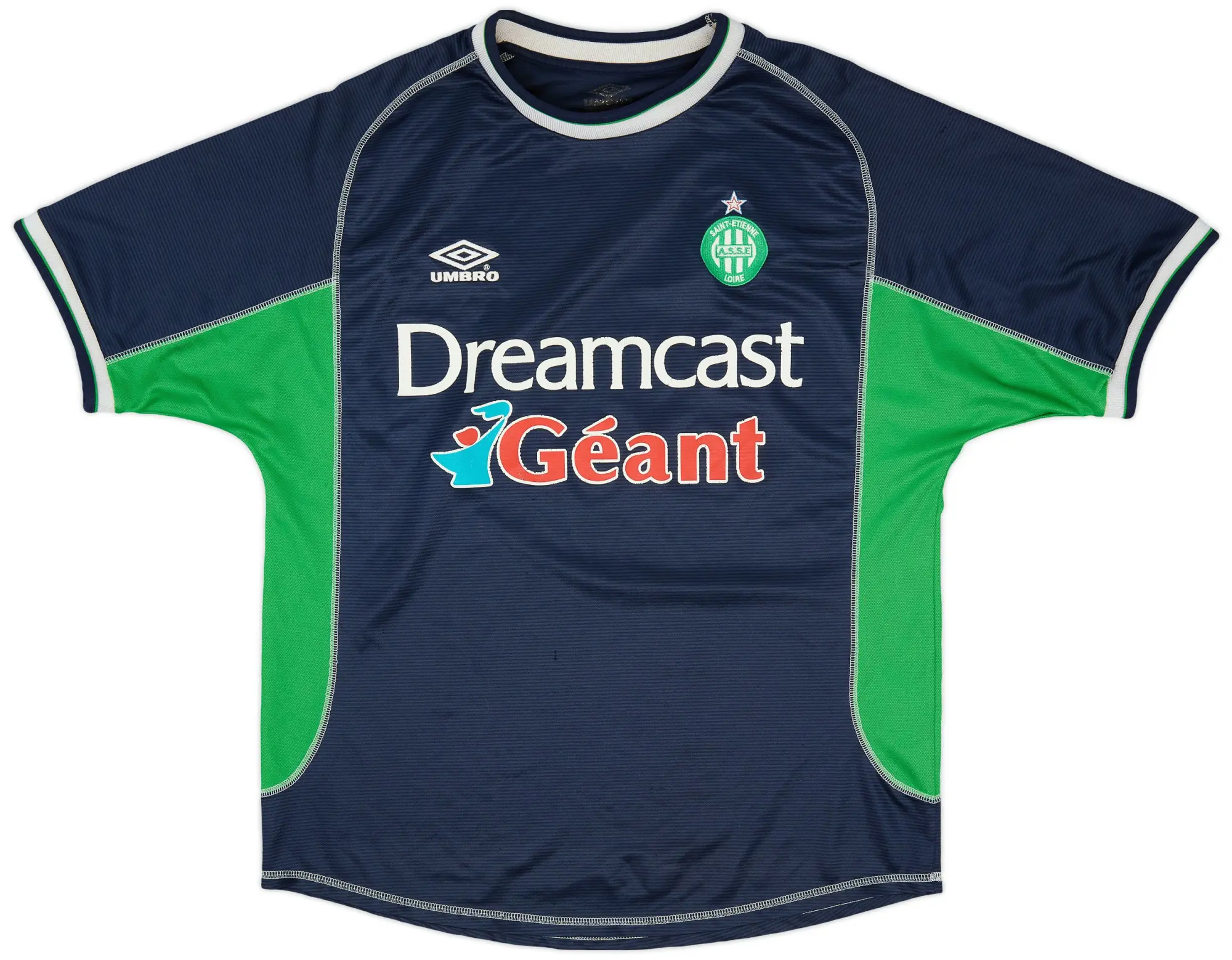 Umbro 2000-01 Saint Etienne Away Shirt - 6/10 - (L)