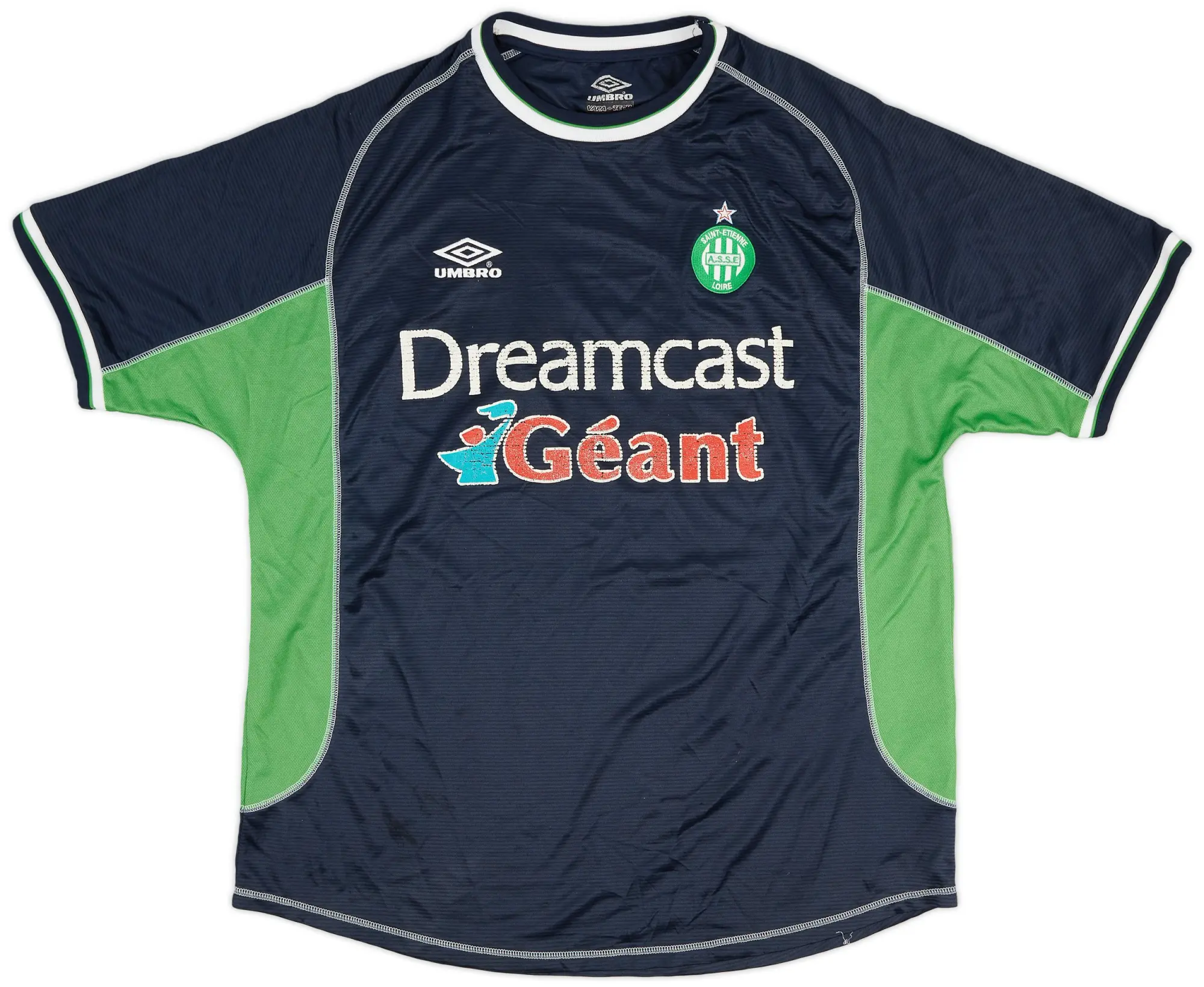 Umbro 2000-01 Saint Etienne Away Shirt - 6/10 - (XL)