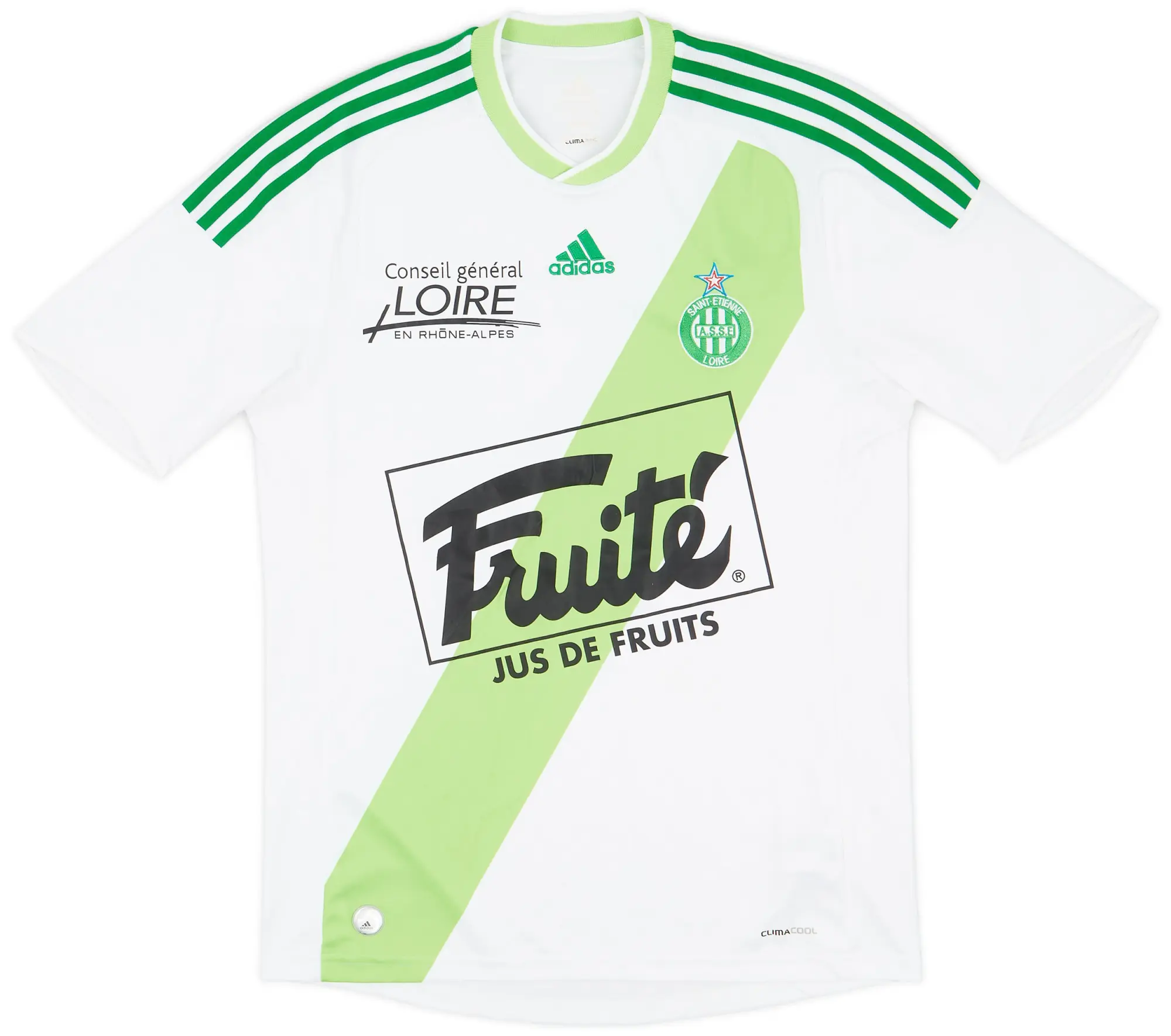 adidas 2009-10 Saint Etienne Away Shirt - 8/10 - (M)
