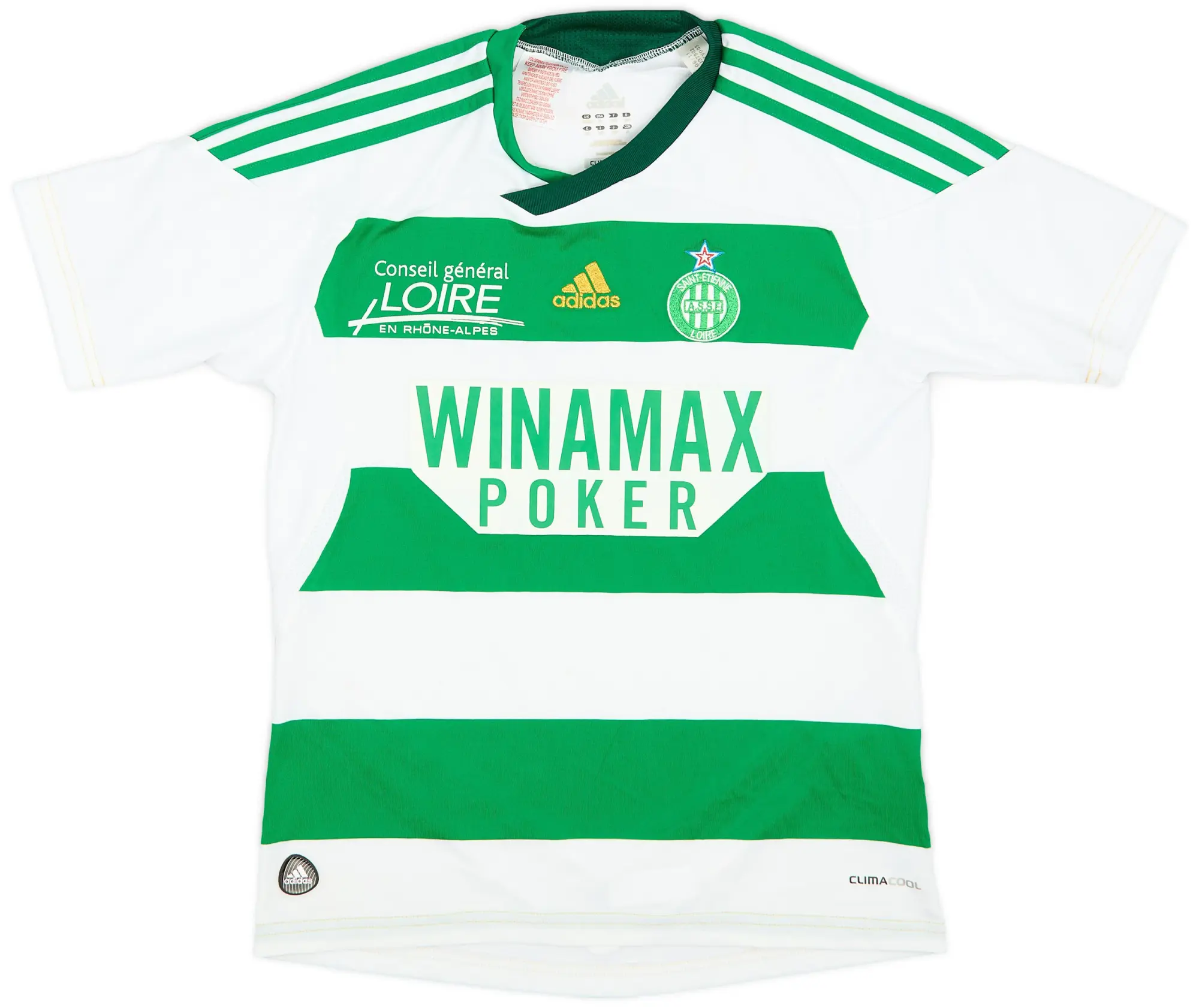 adidas 2011-12 Saint-Etienne Away Shirt - 8/10 - (M.Boys)