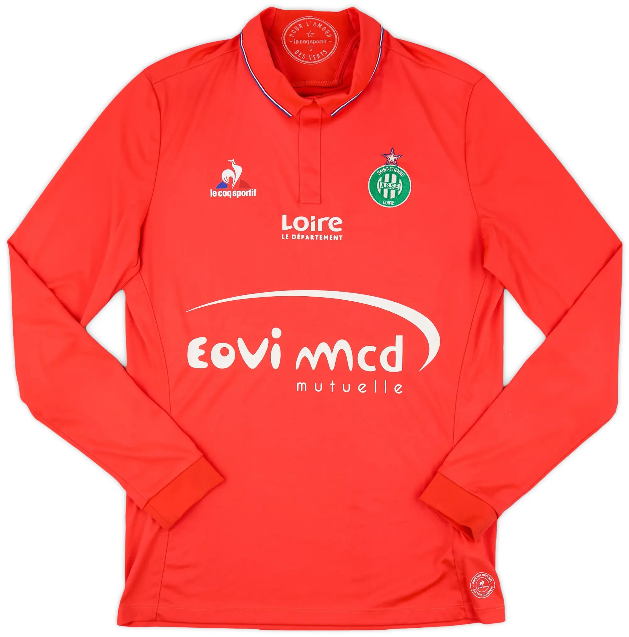 LeCoqSportif 2015-16 Saint-Etienne GK Shirt - 8/10 - (M)