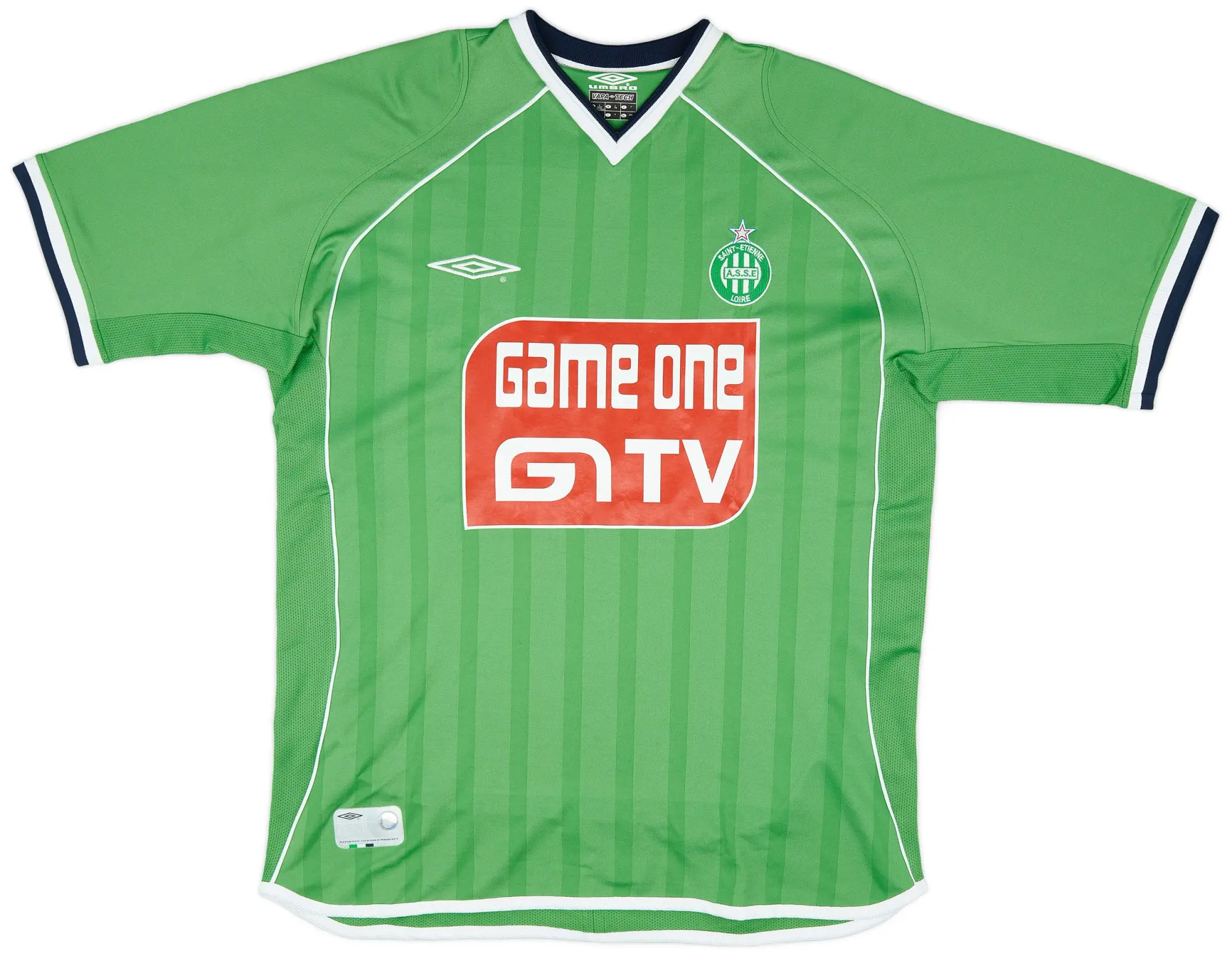 Umbro 2001-03 Saint Etienne Home Shirt - 8/10 - (L)